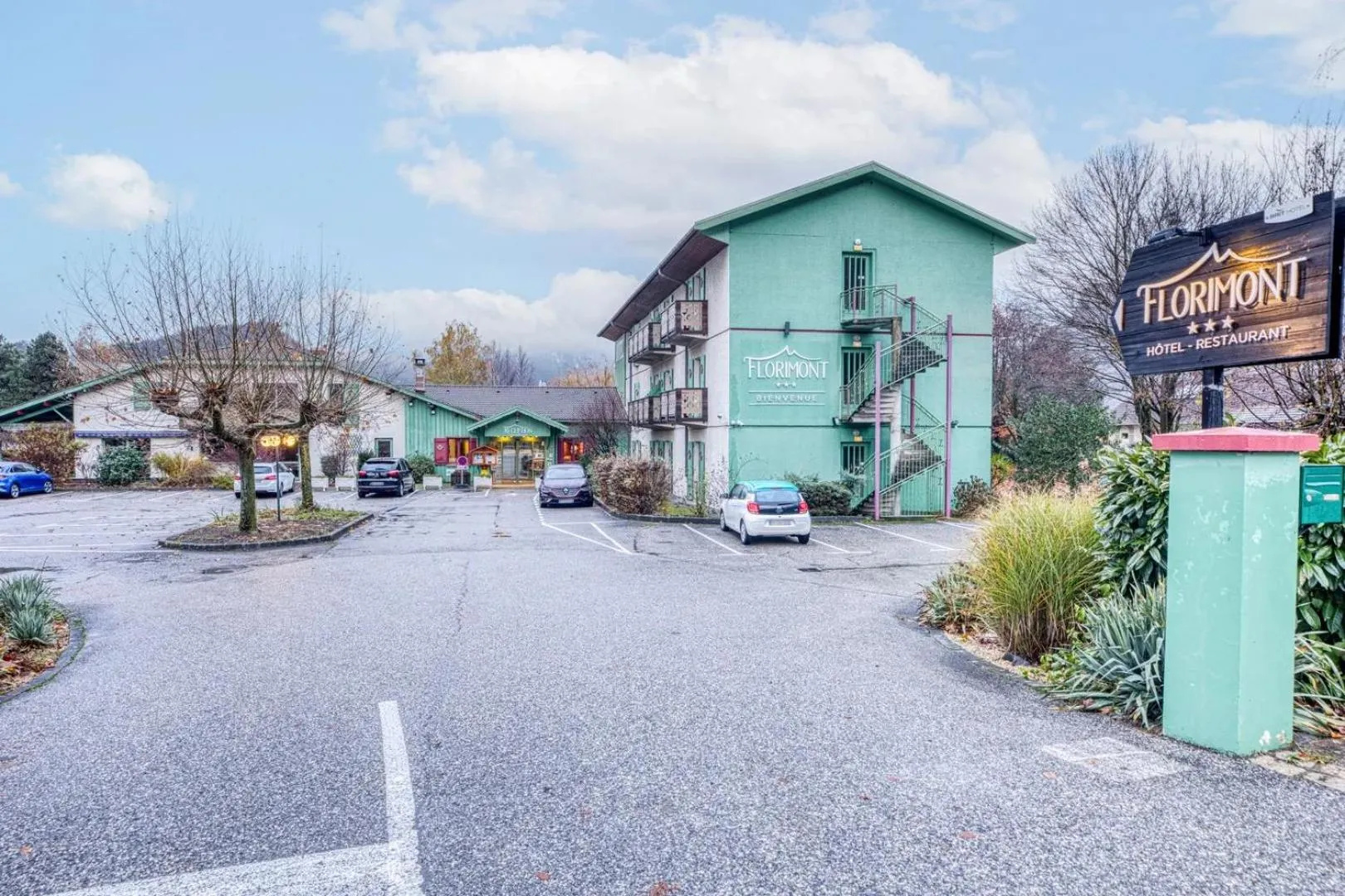 Property building in Brit Hotel Florimont