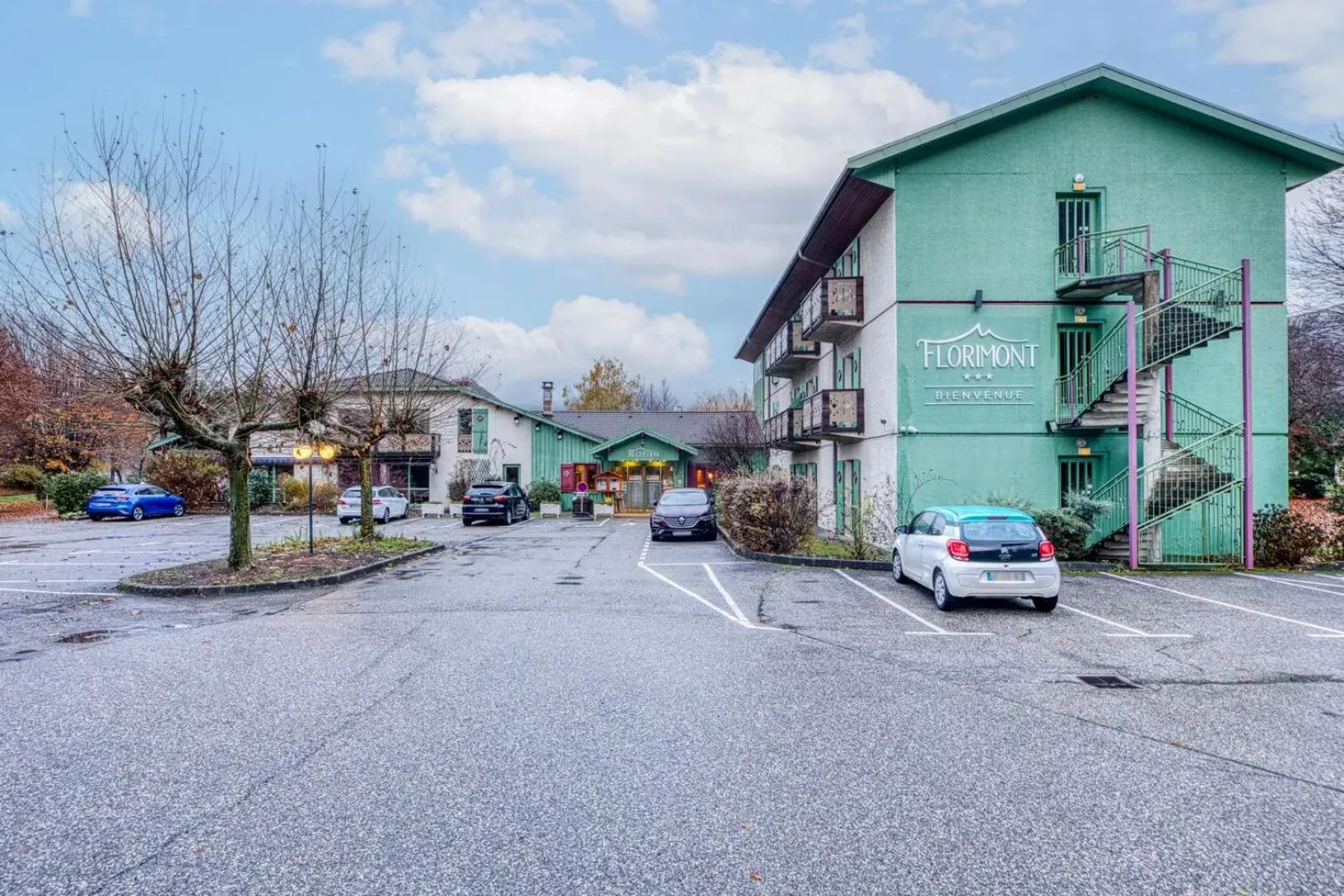 Property building in Brit Hotel Florimont