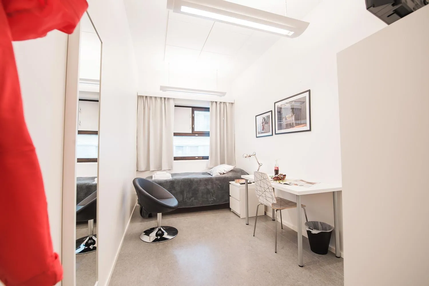 Photo of the whole room in Forenom Hostel Helsinki Pitäjänmäki