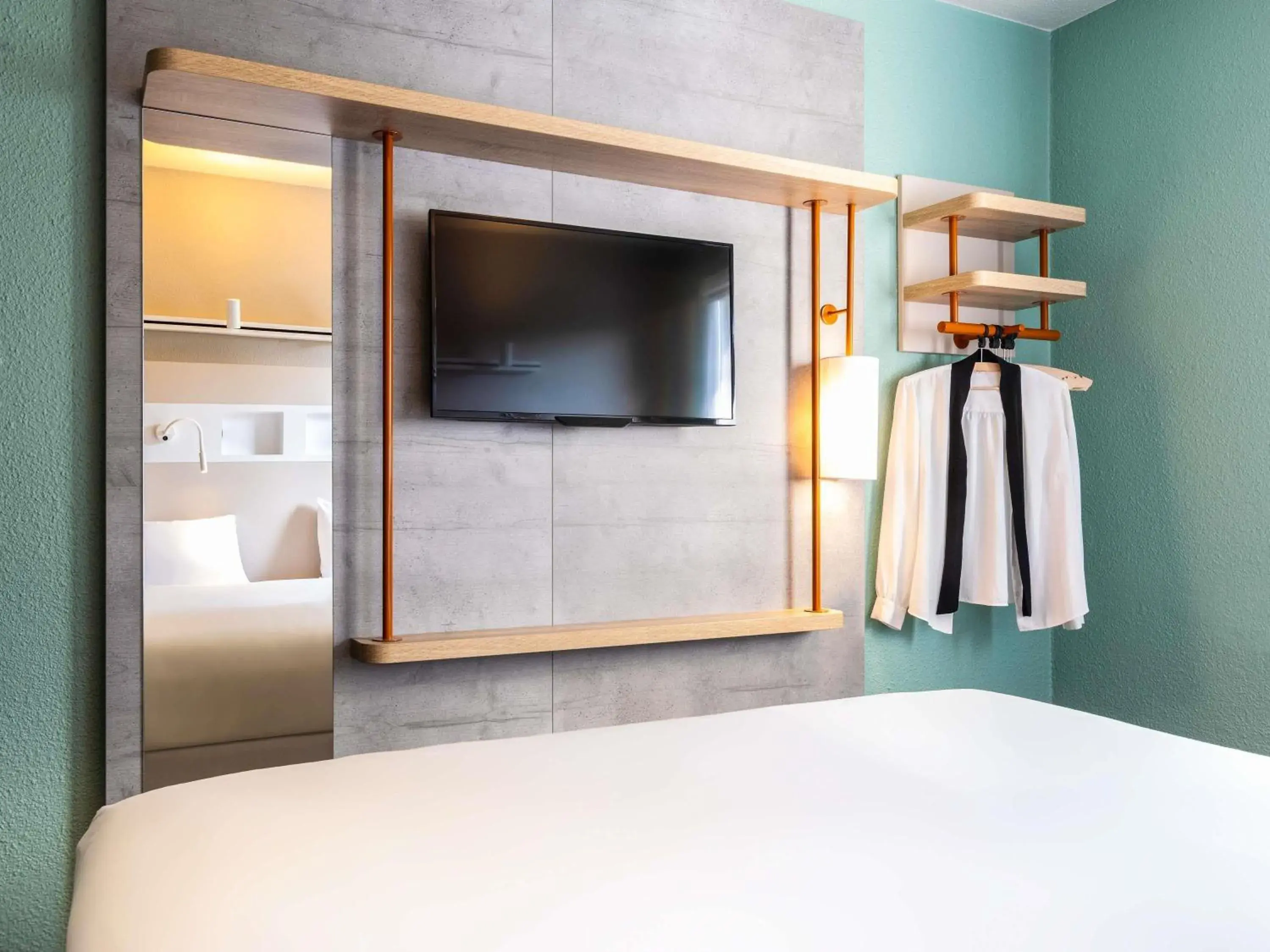 Double Room in ibis budget Nancy Porte Sud Double Room in ibis budget Nancy Porte Sud