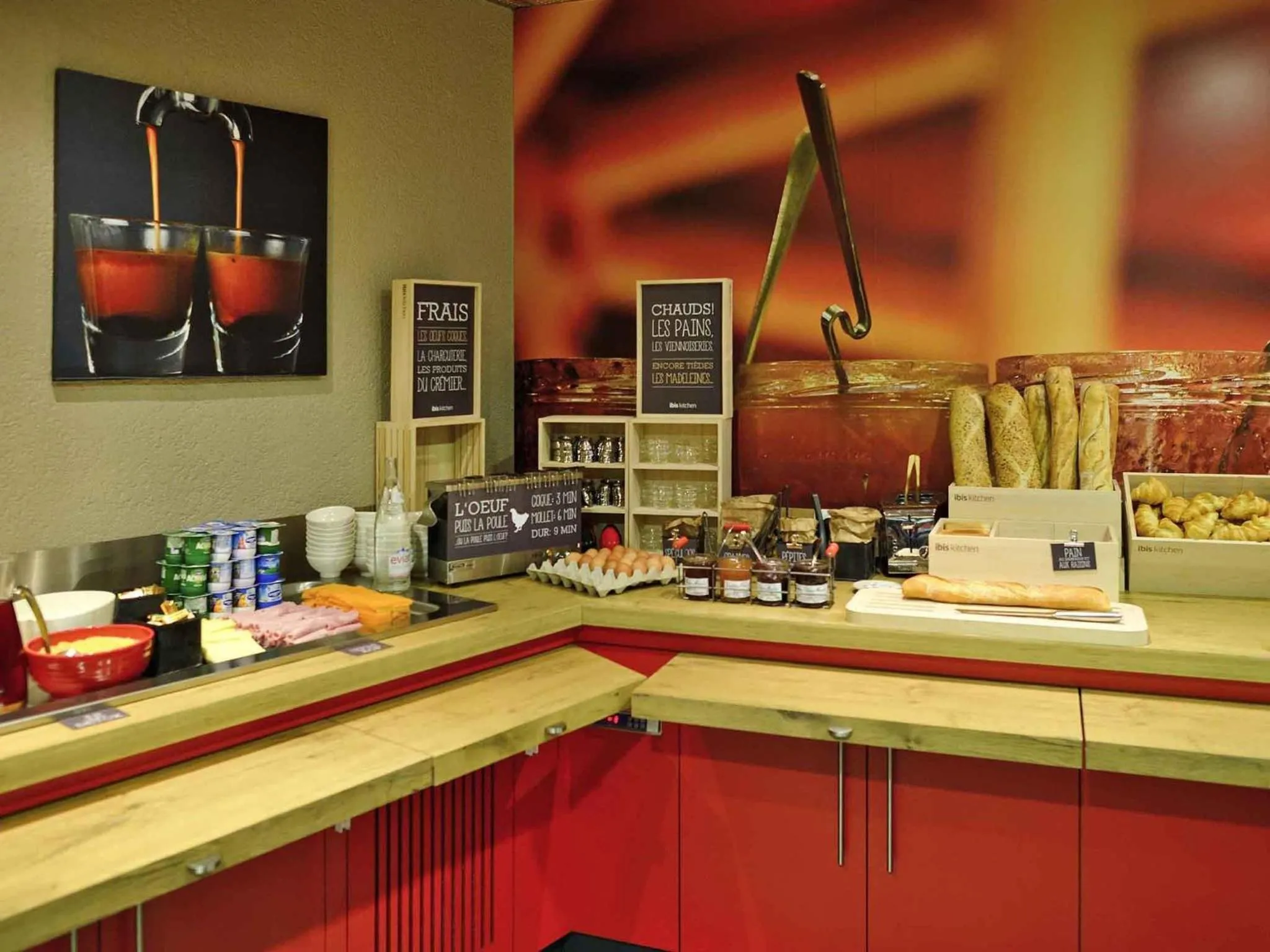 Breakfast in ibis Avignon Centre Pont De L'Europe
