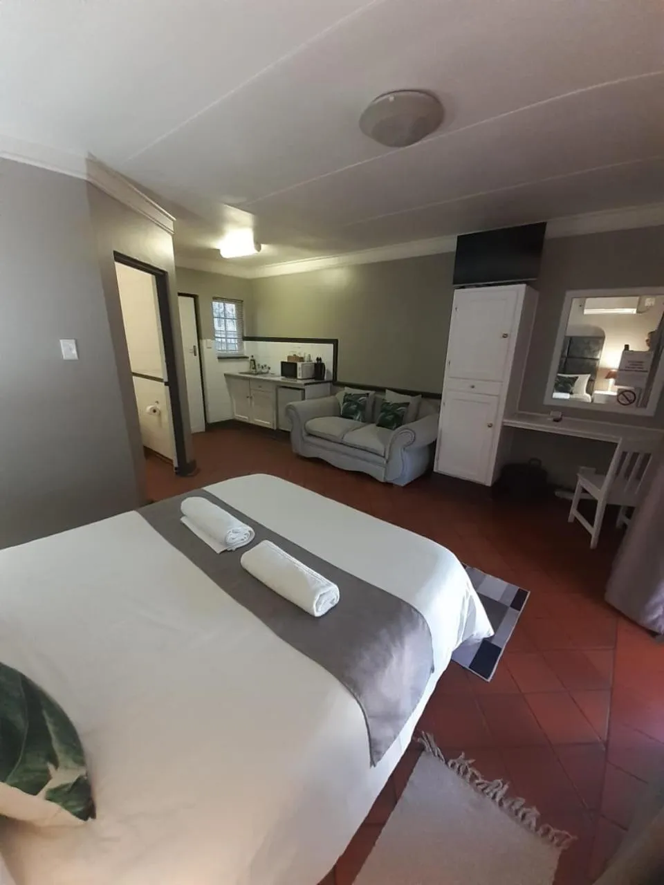 Bed in Oakwood Lodge