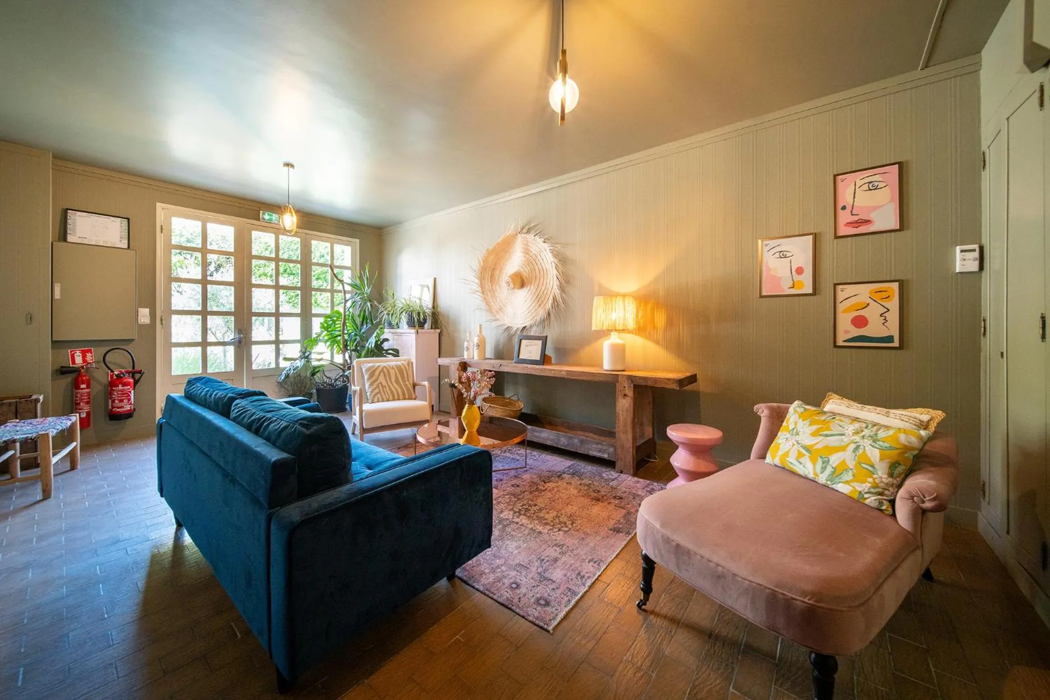 Living room in Hôtel Rive Sud