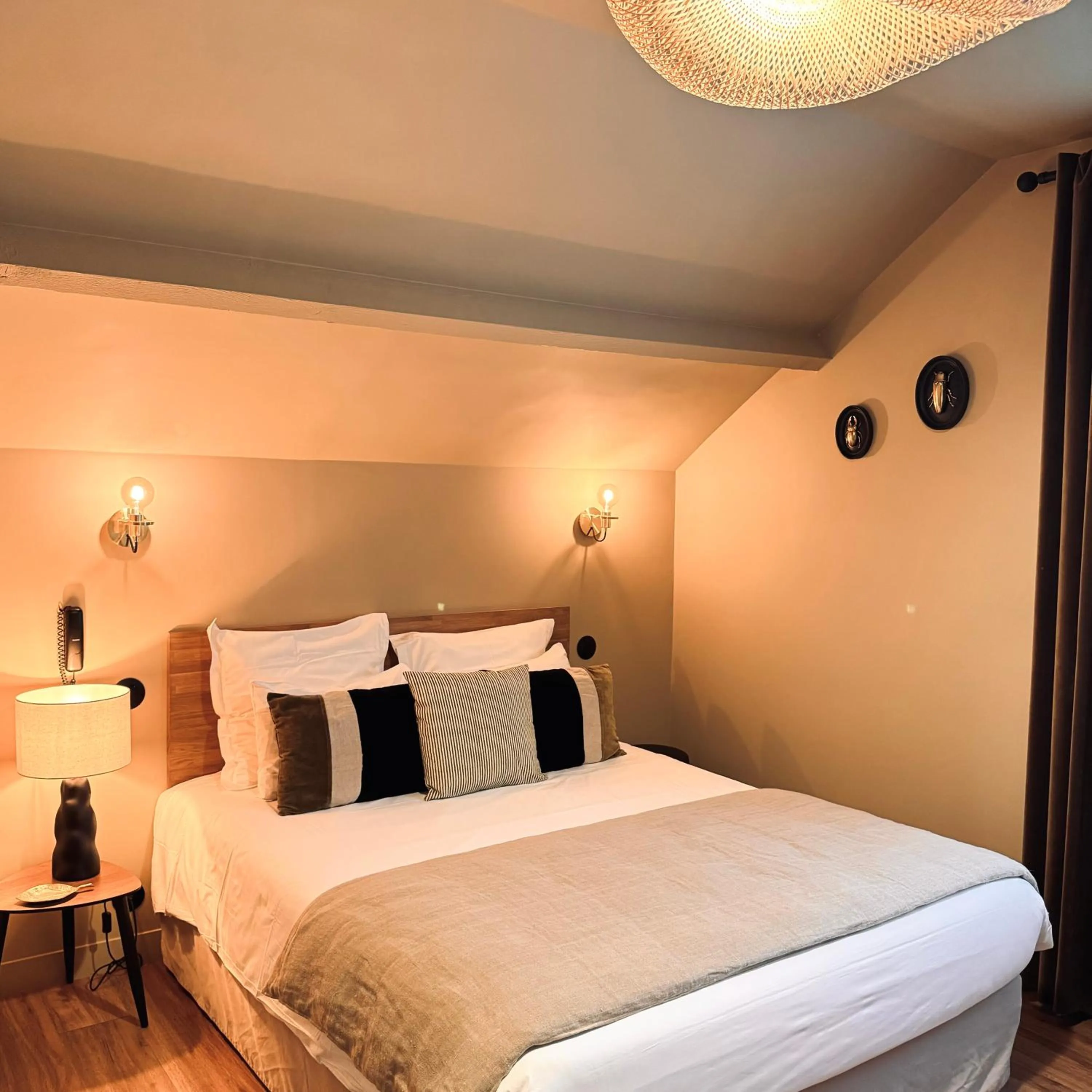 Bed in Hôtel Rive Sud