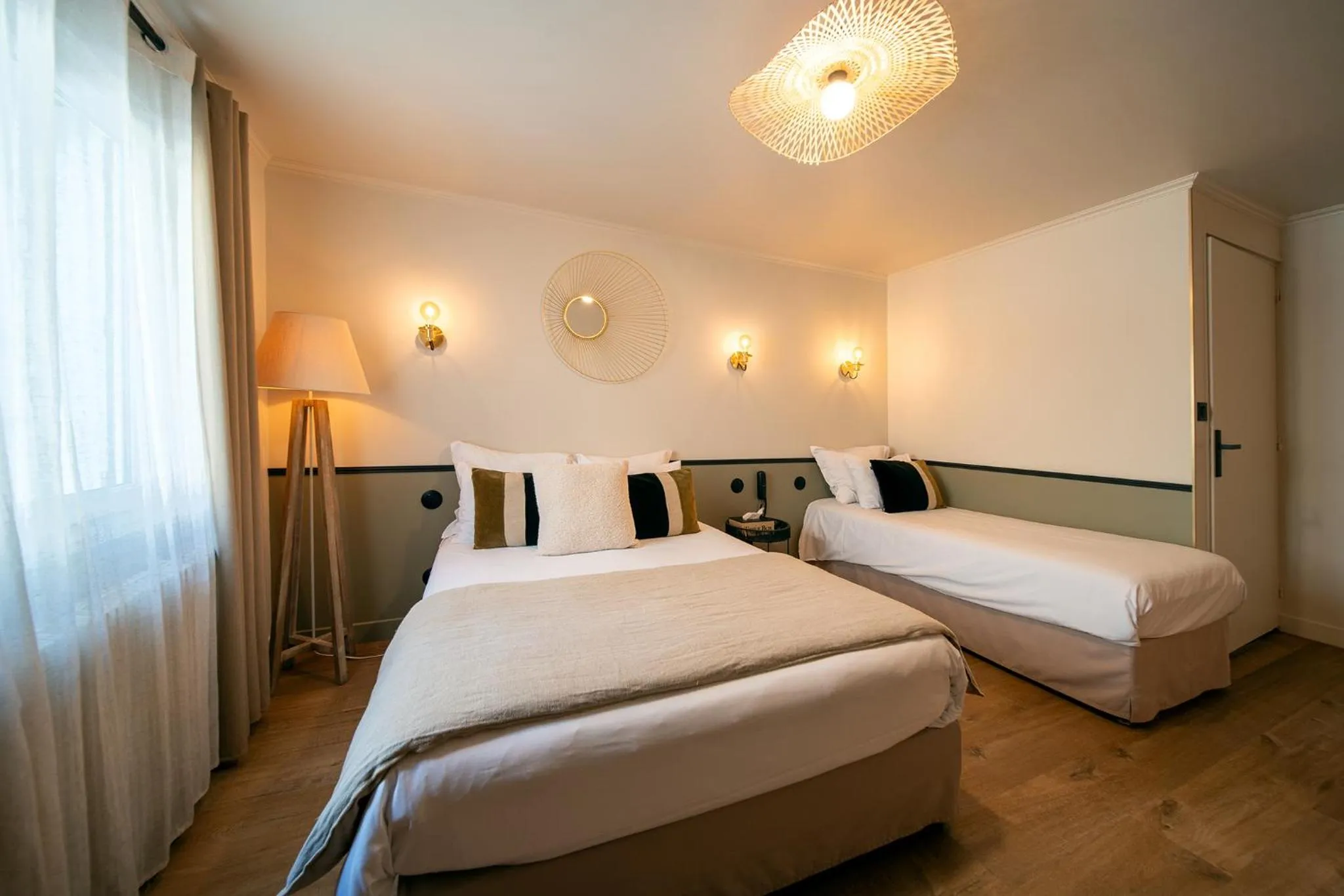 Bed in Hôtel Rive Sud