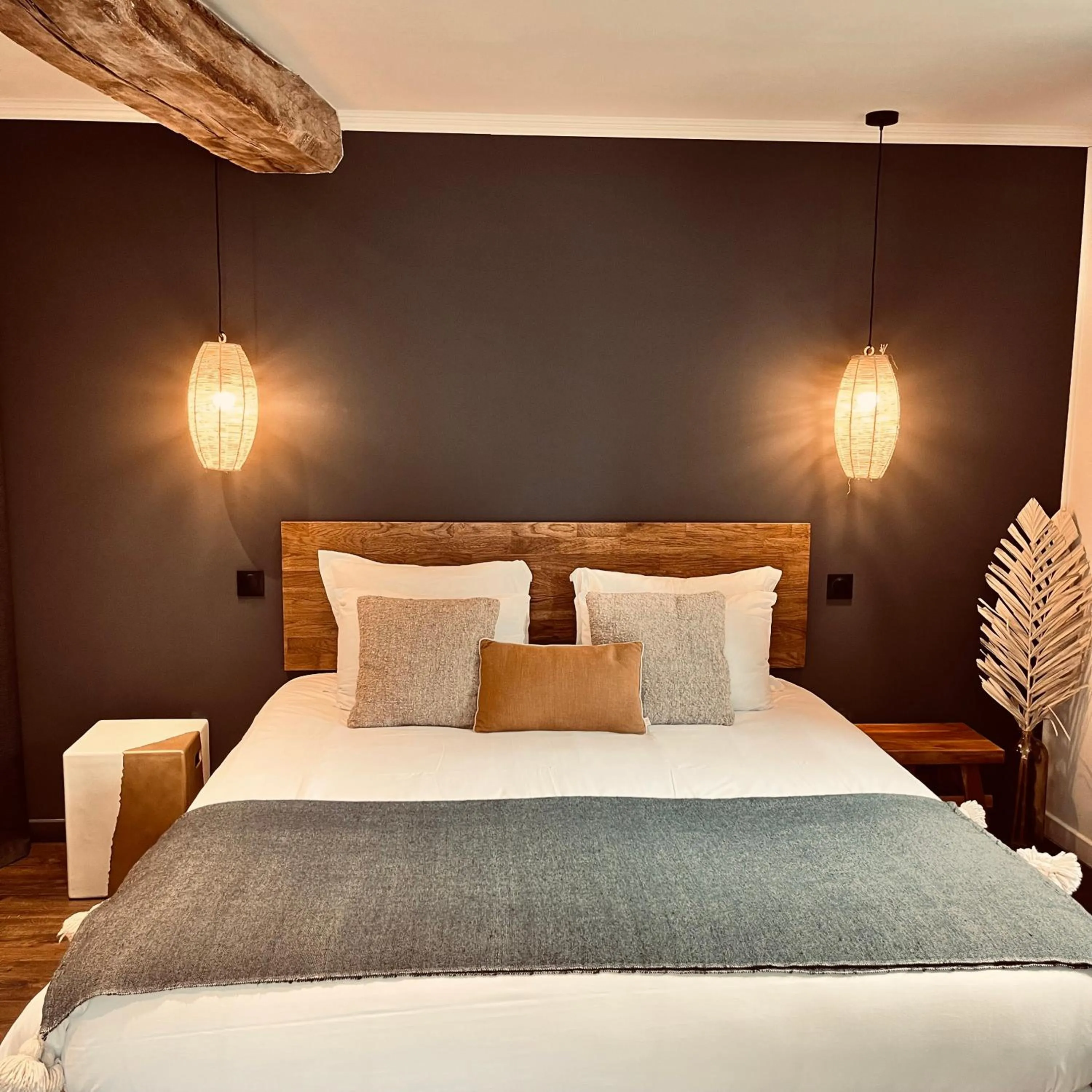 Bed in Hôtel Rive Sud