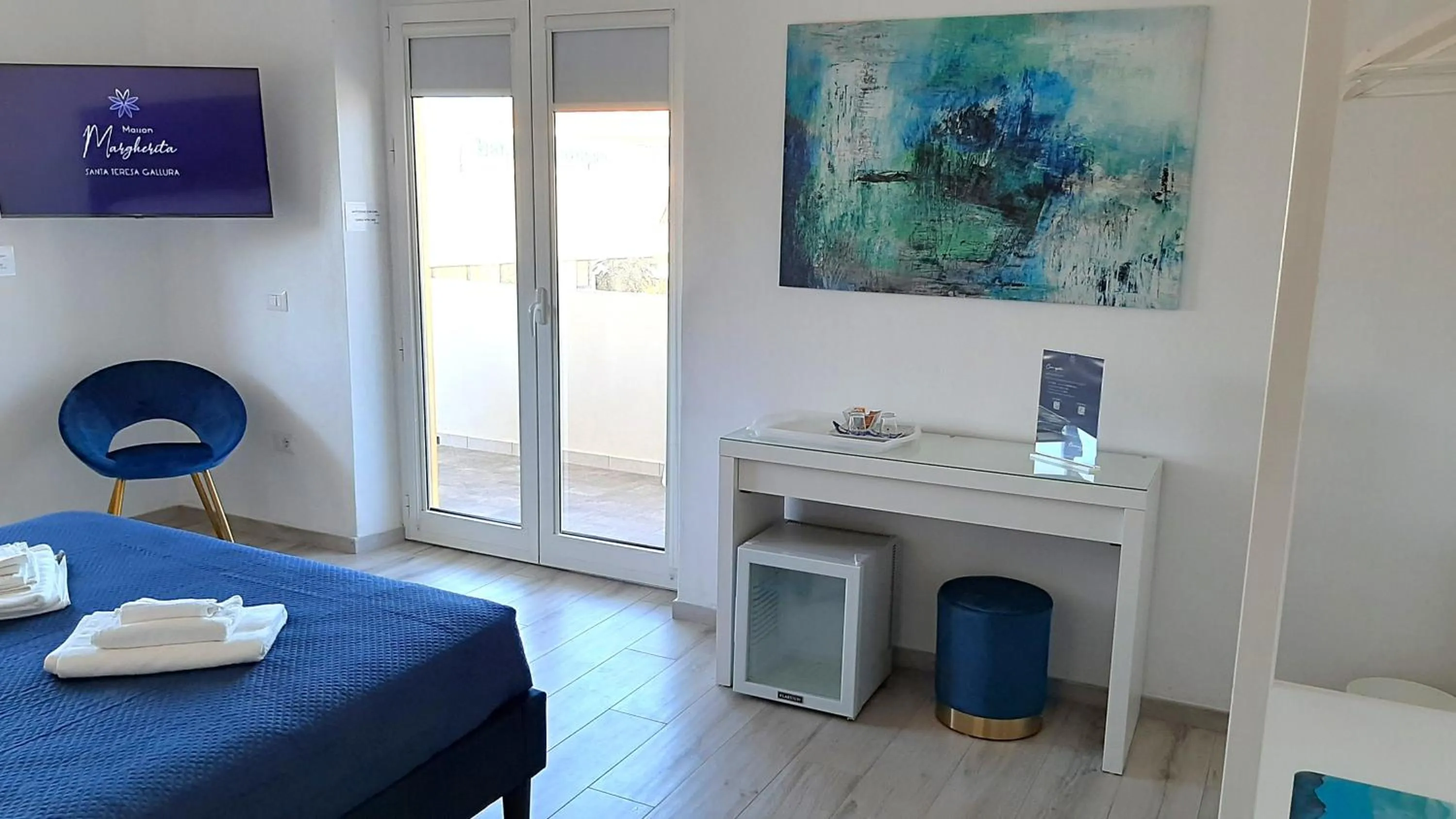 View (from property/room), Bed in Maison Margherita