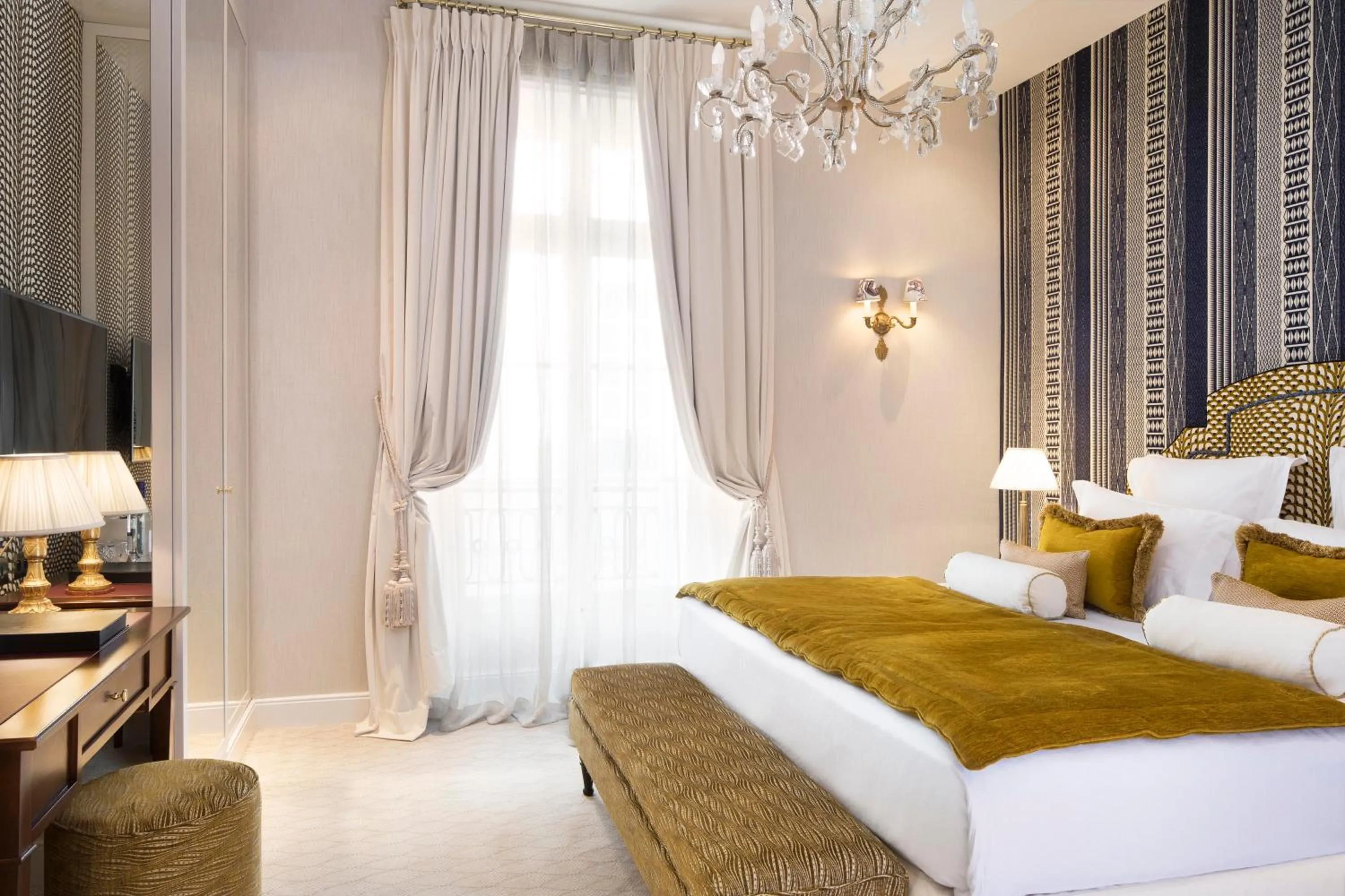 Bedroom, Bed in Relais Christine