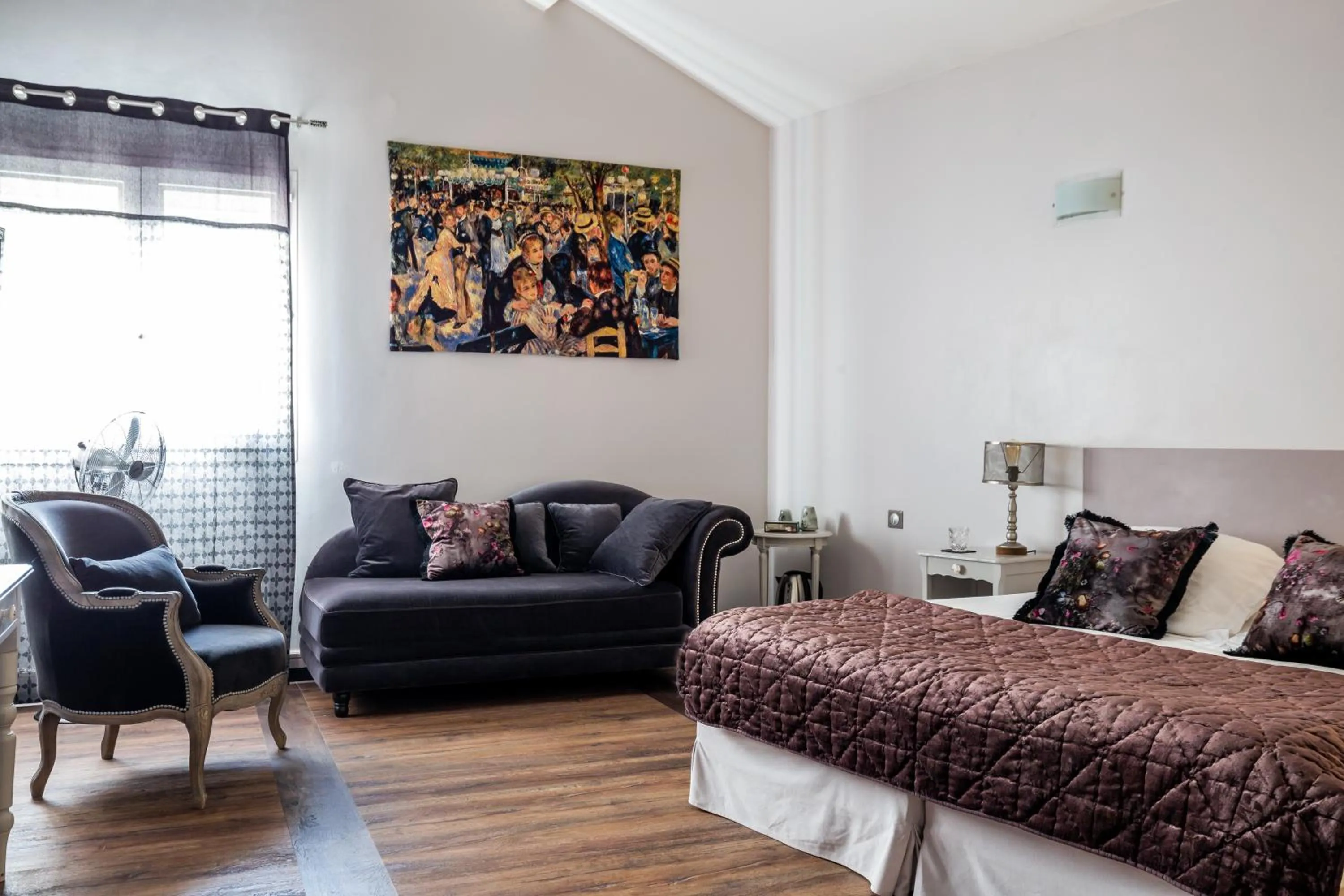 Bedroom in Château Meyre
