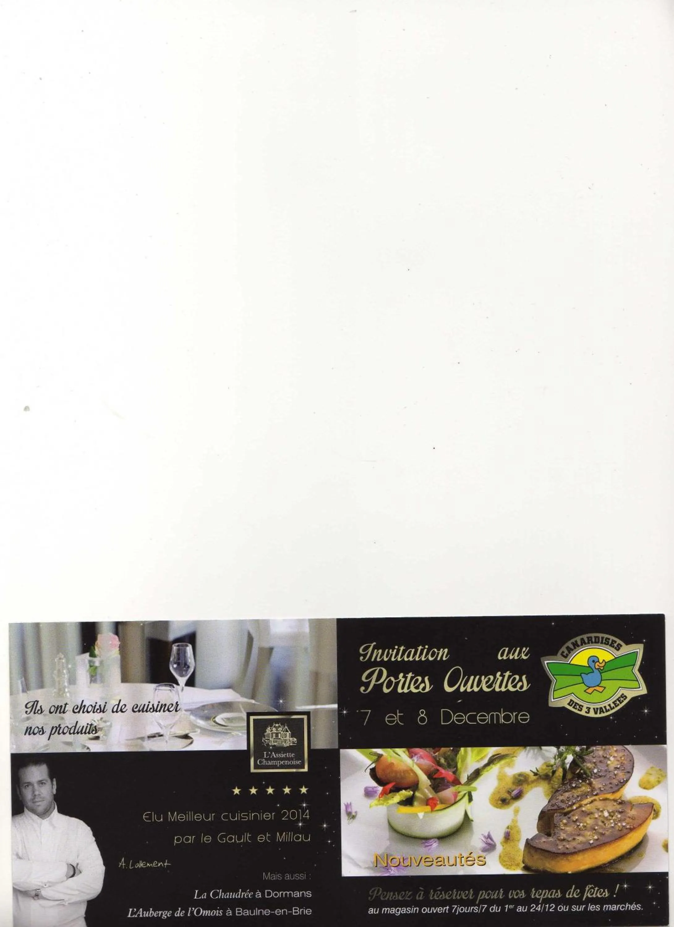 Logo/Certificate/Sign in Auberge De L'Omois