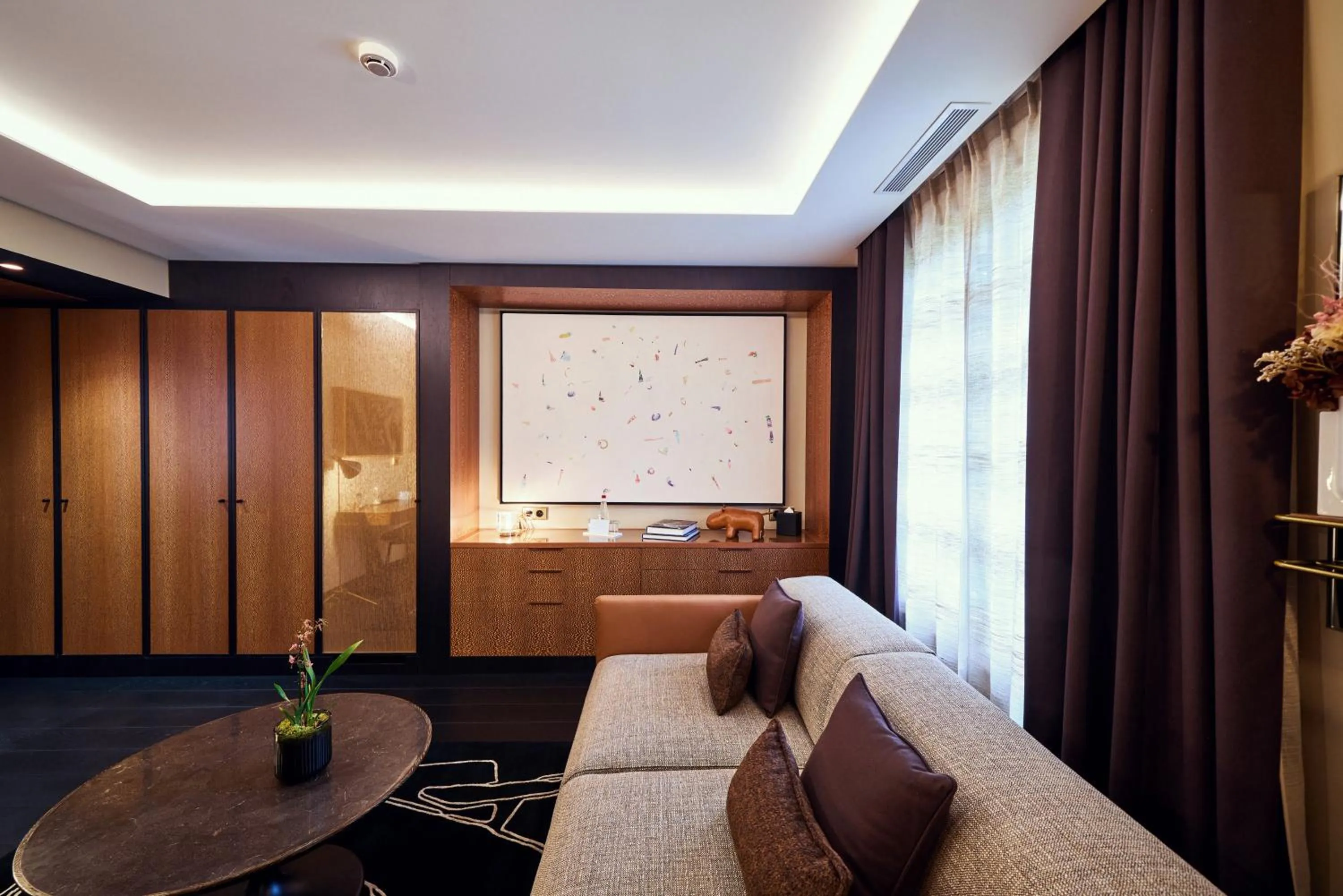 Living room in La Pyramide - Maison Henriroux