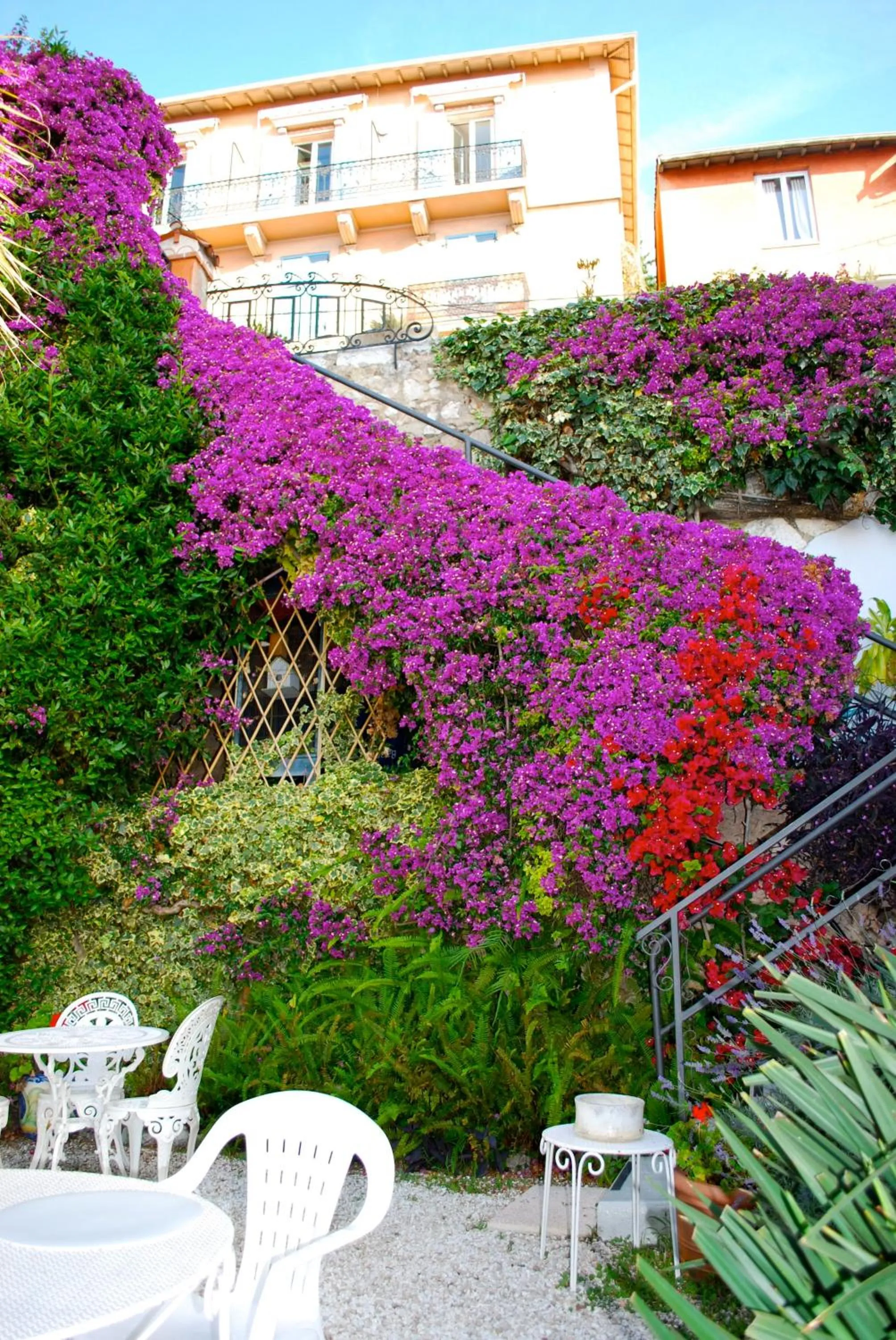 Balcony/Terrace in Hotel de charme Regency