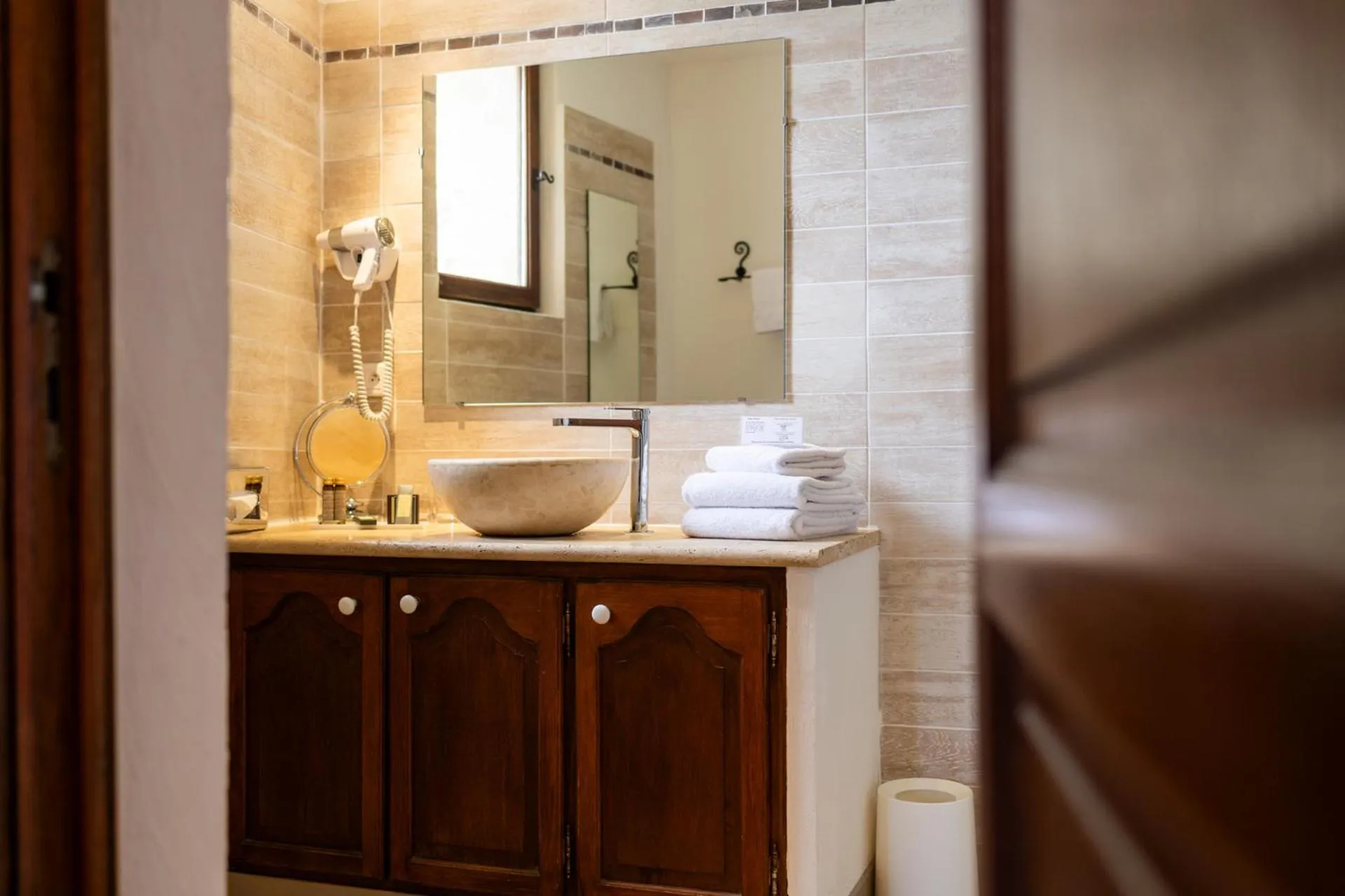 Bathroom in Château de Trigance