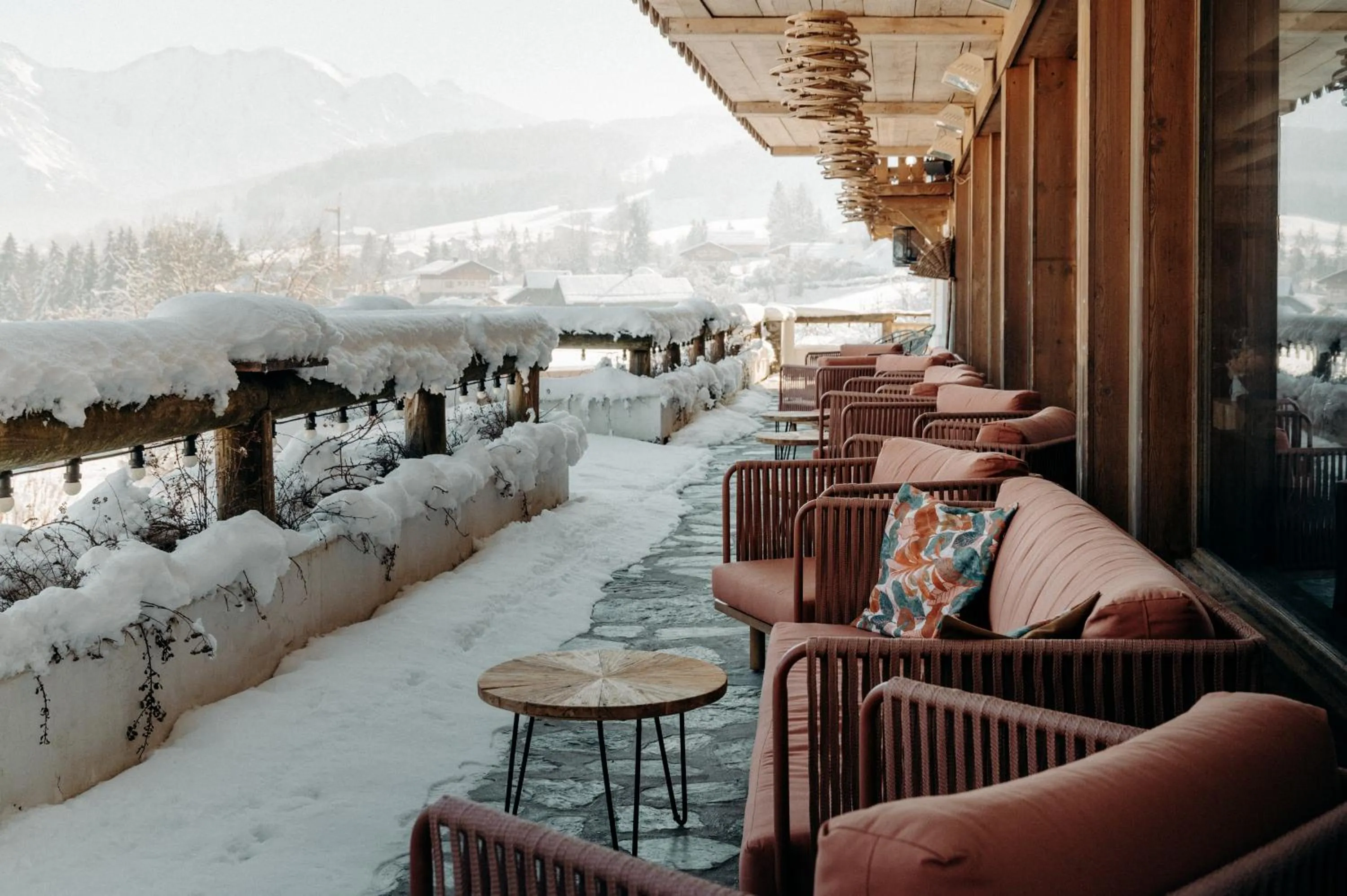 Garden in Hôtel Les Roches Fleuries