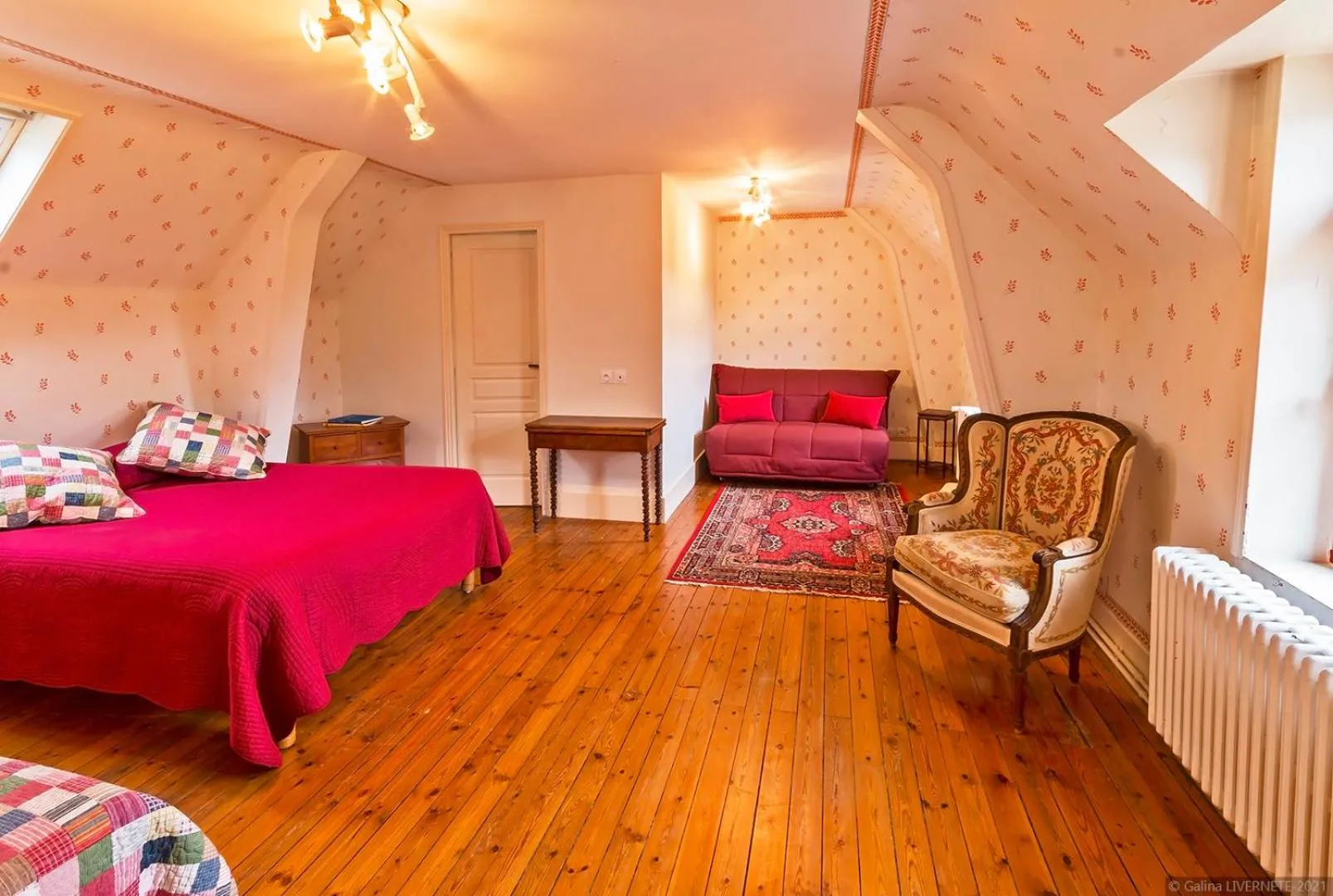 Bed in Domaine de Brou