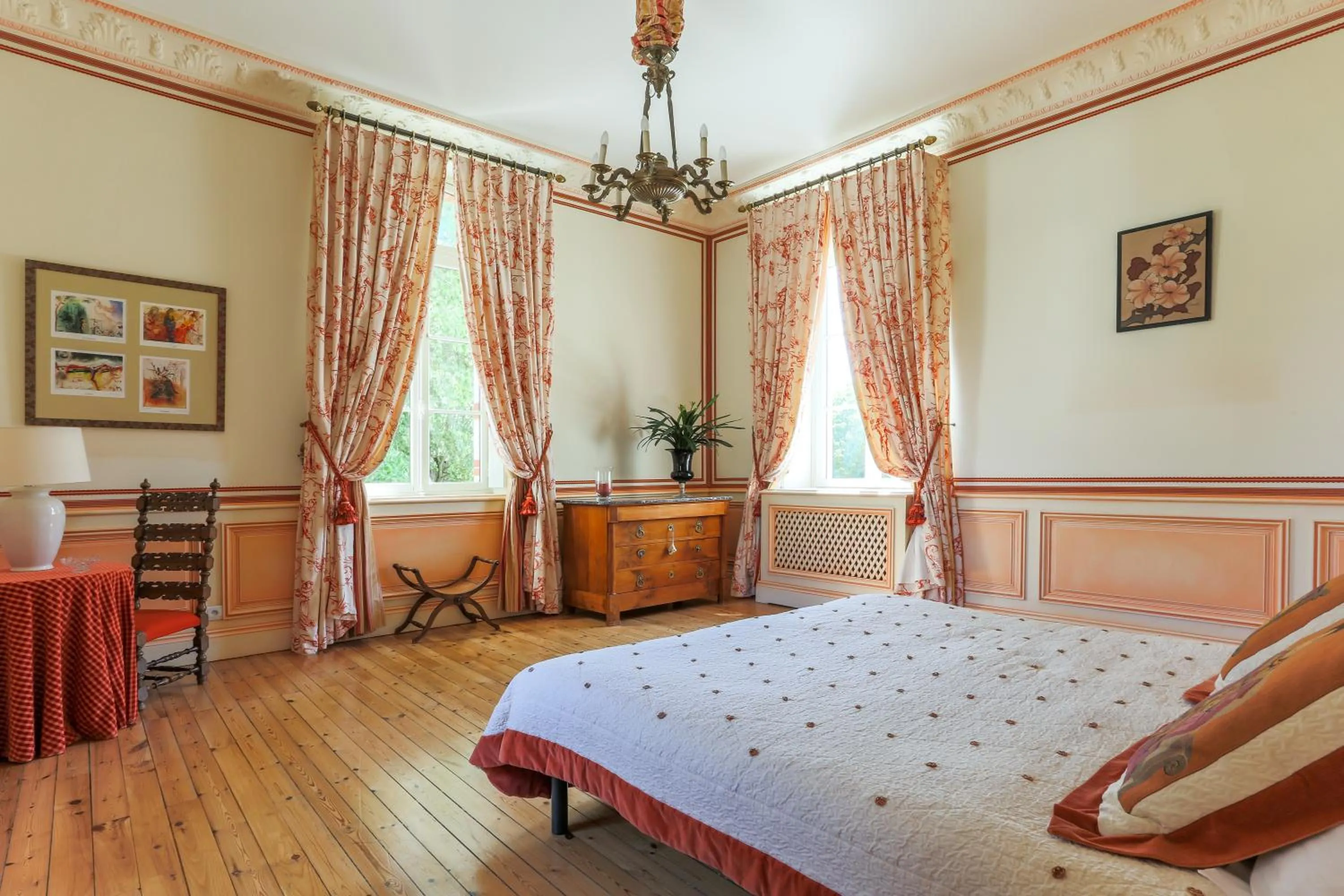 Bed in Domaine de Brou