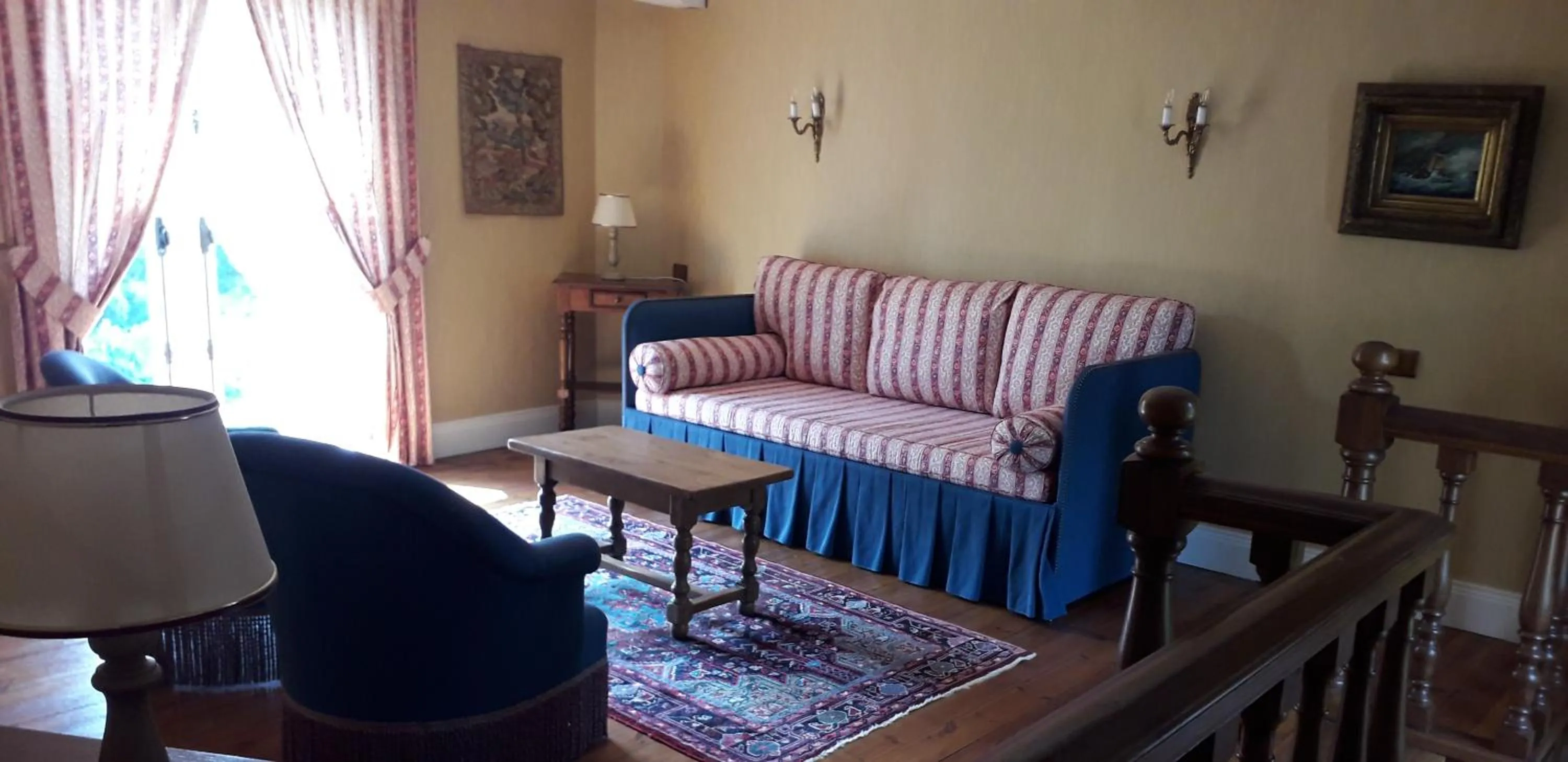 Seating area, Bed in Domaine de Brou