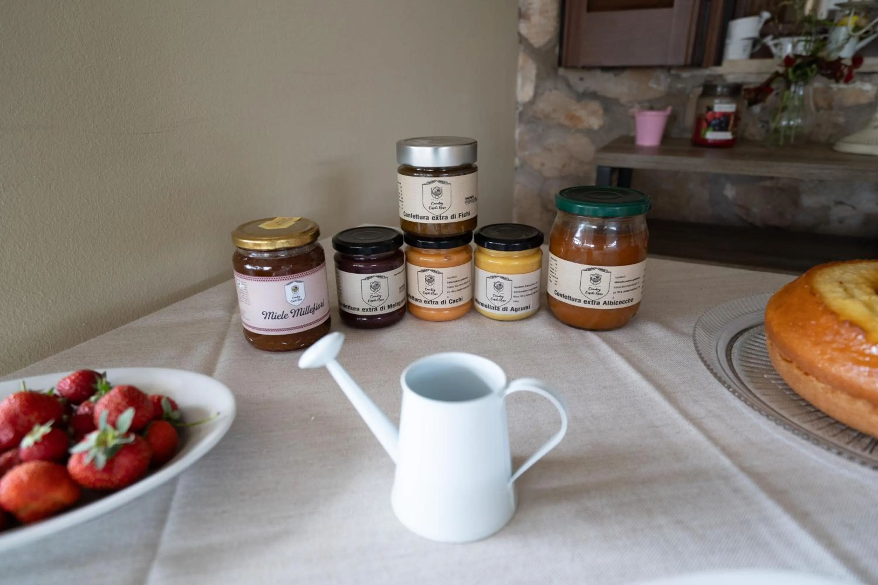 Breakfast in Agriturismo Country Casale Rufo