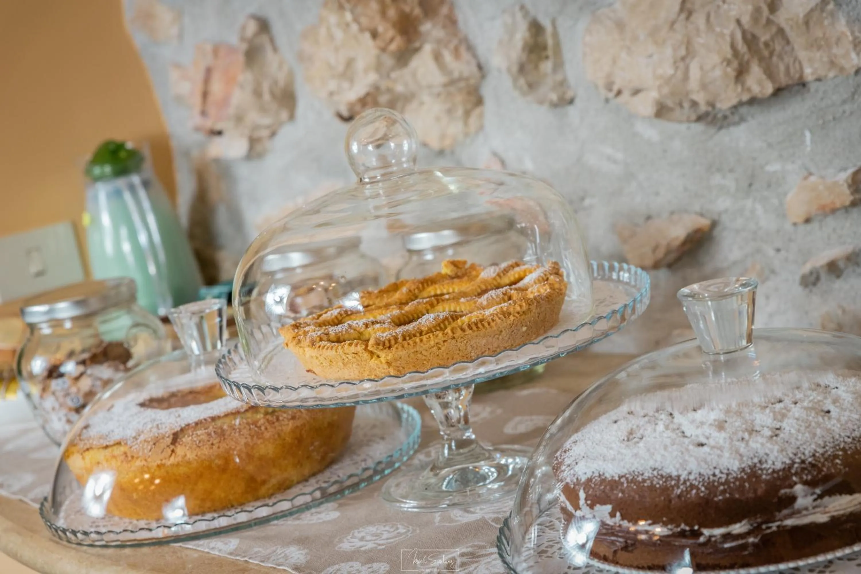 Food and drinks in Agriturismo Country Casale Rufo