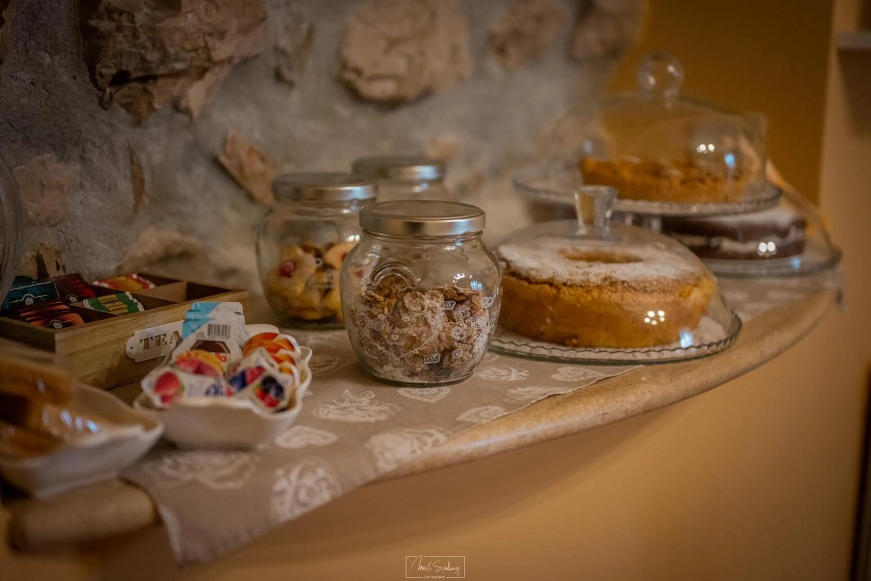 Buffet breakfast in Agriturismo Country Casale Rufo