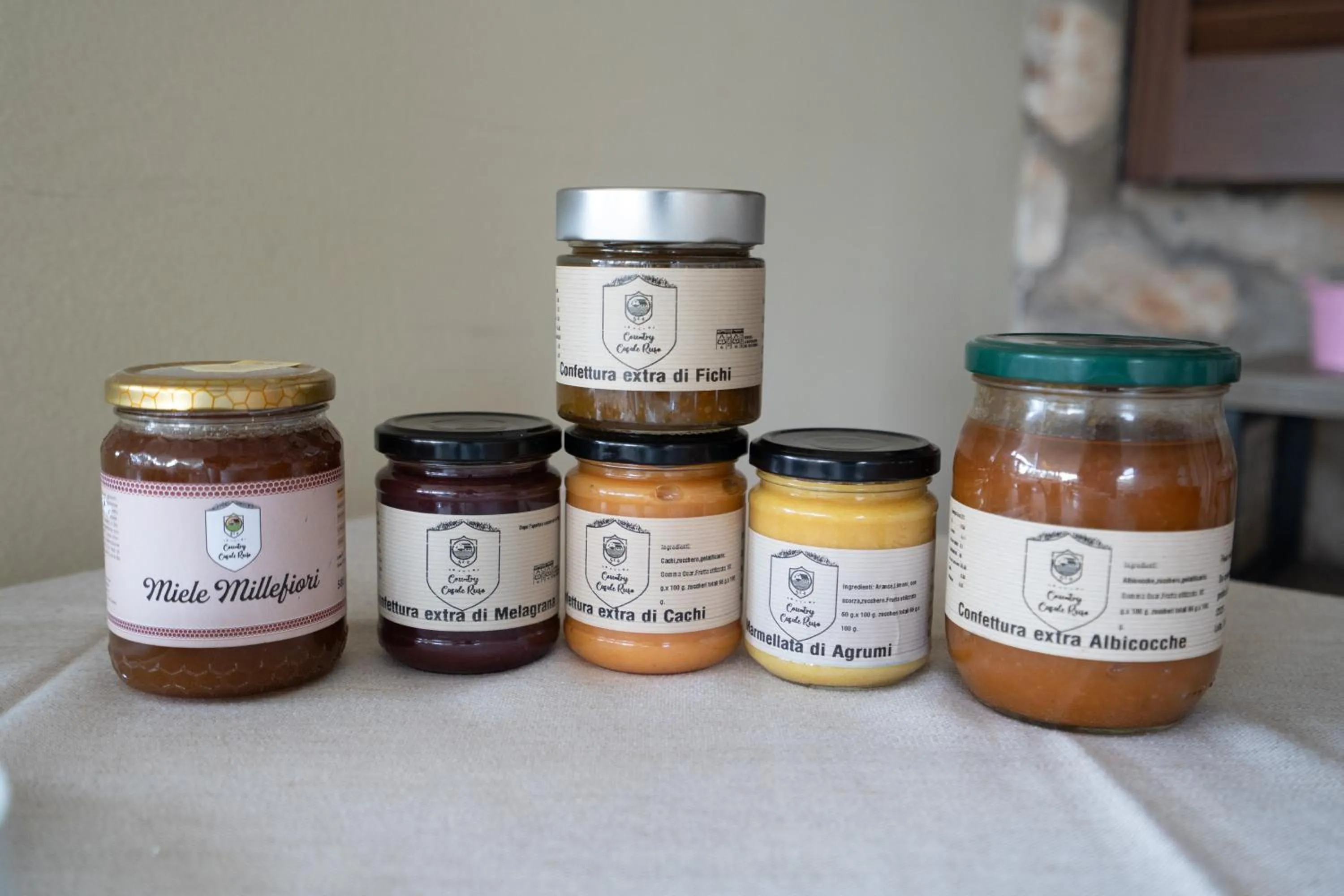 Food in Agriturismo Country Casale Rufo