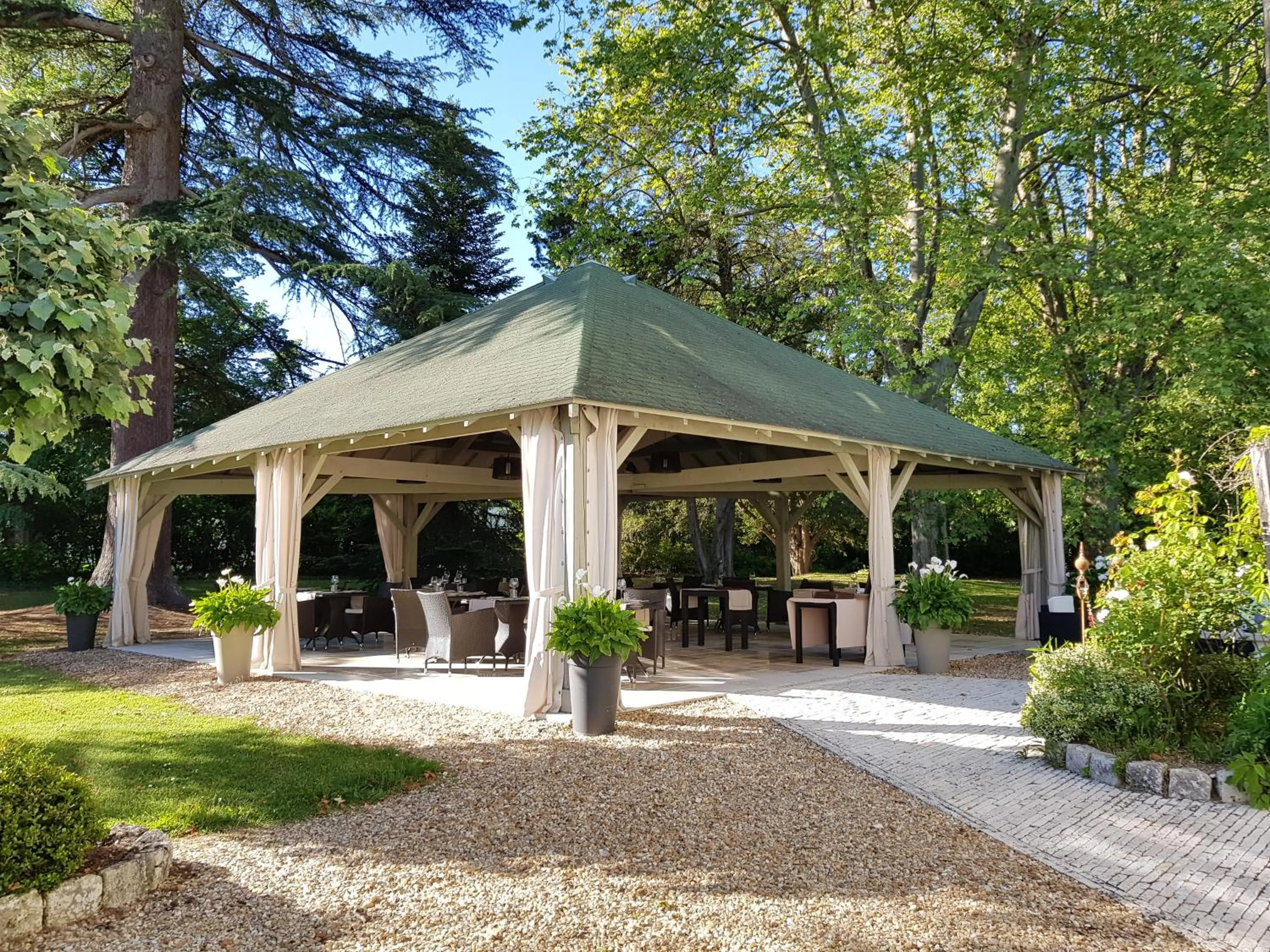 Patio in Château de Lalande - Teritoria - Périgueux