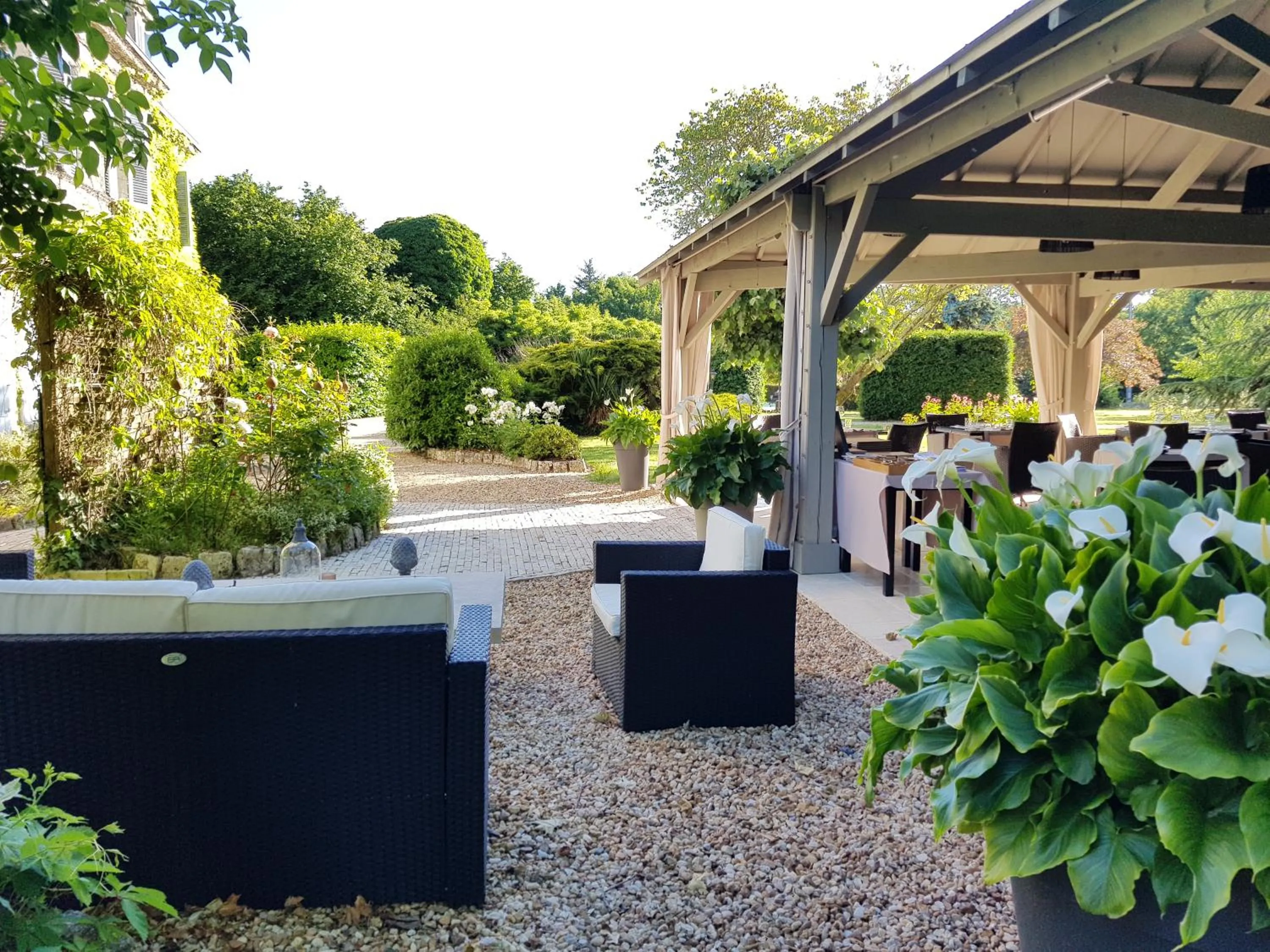 Patio in Château de Lalande - Teritoria - Périgueux