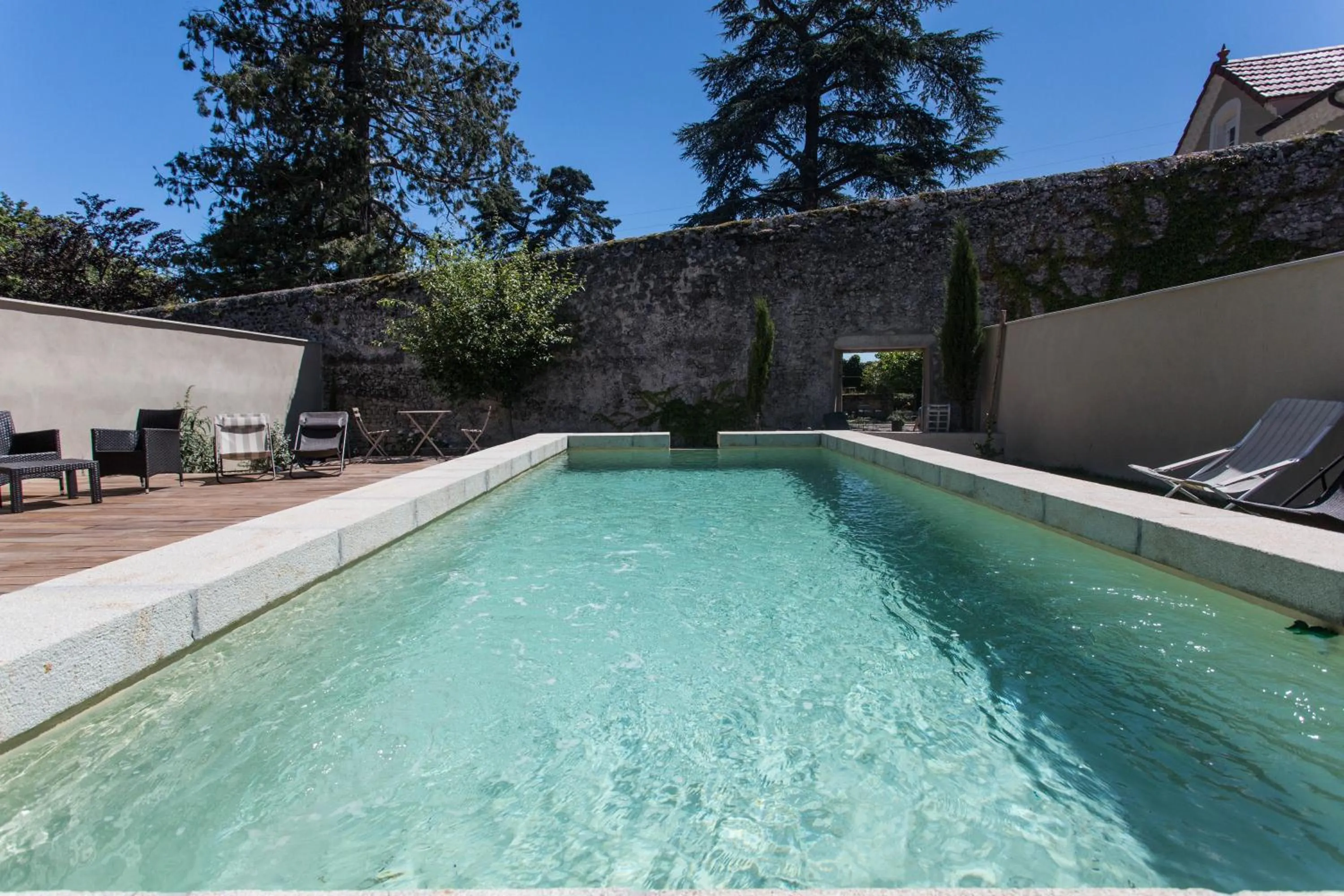 Swimming pool in La Villa des Charmilles