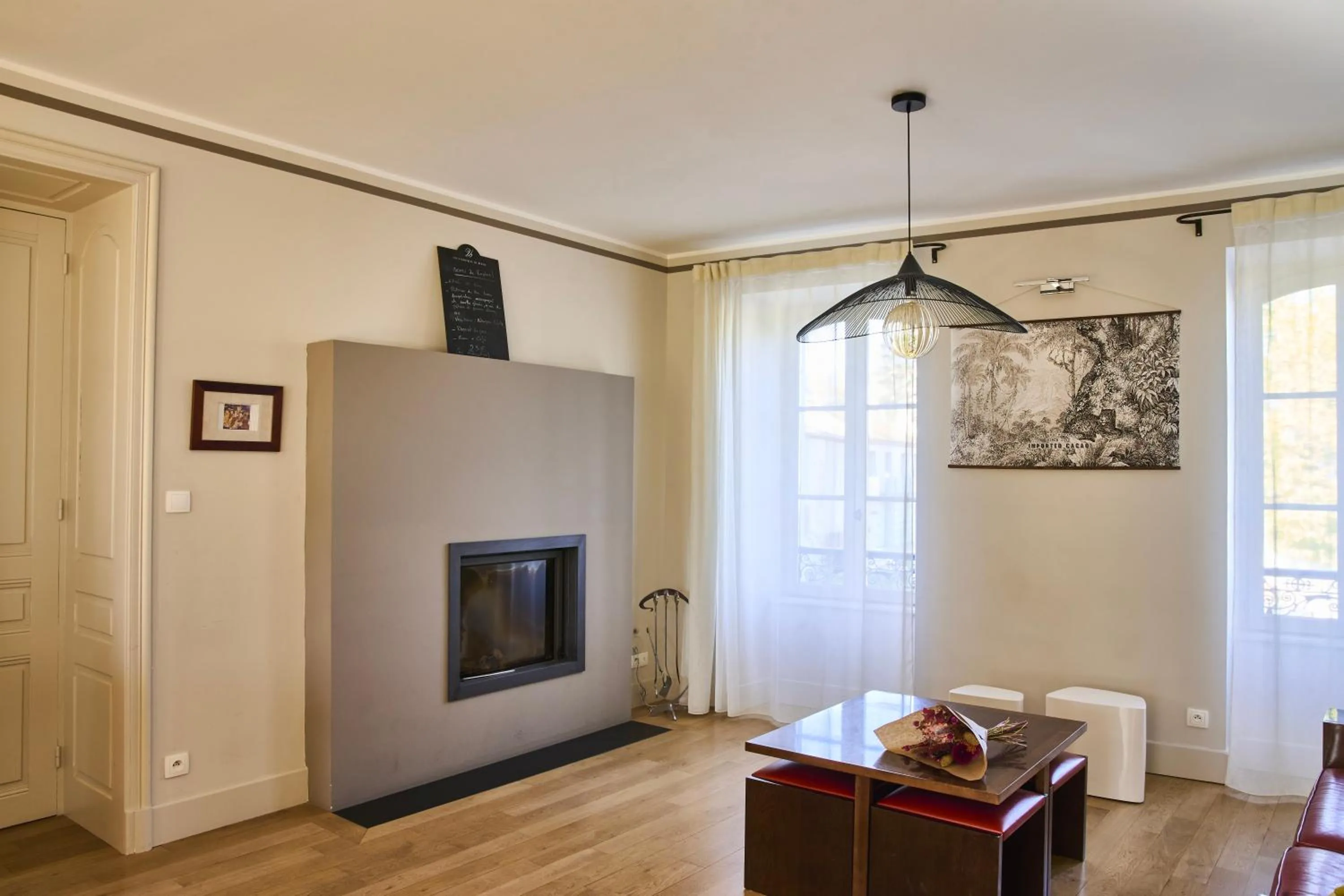 Living room in La Villa des Charmilles