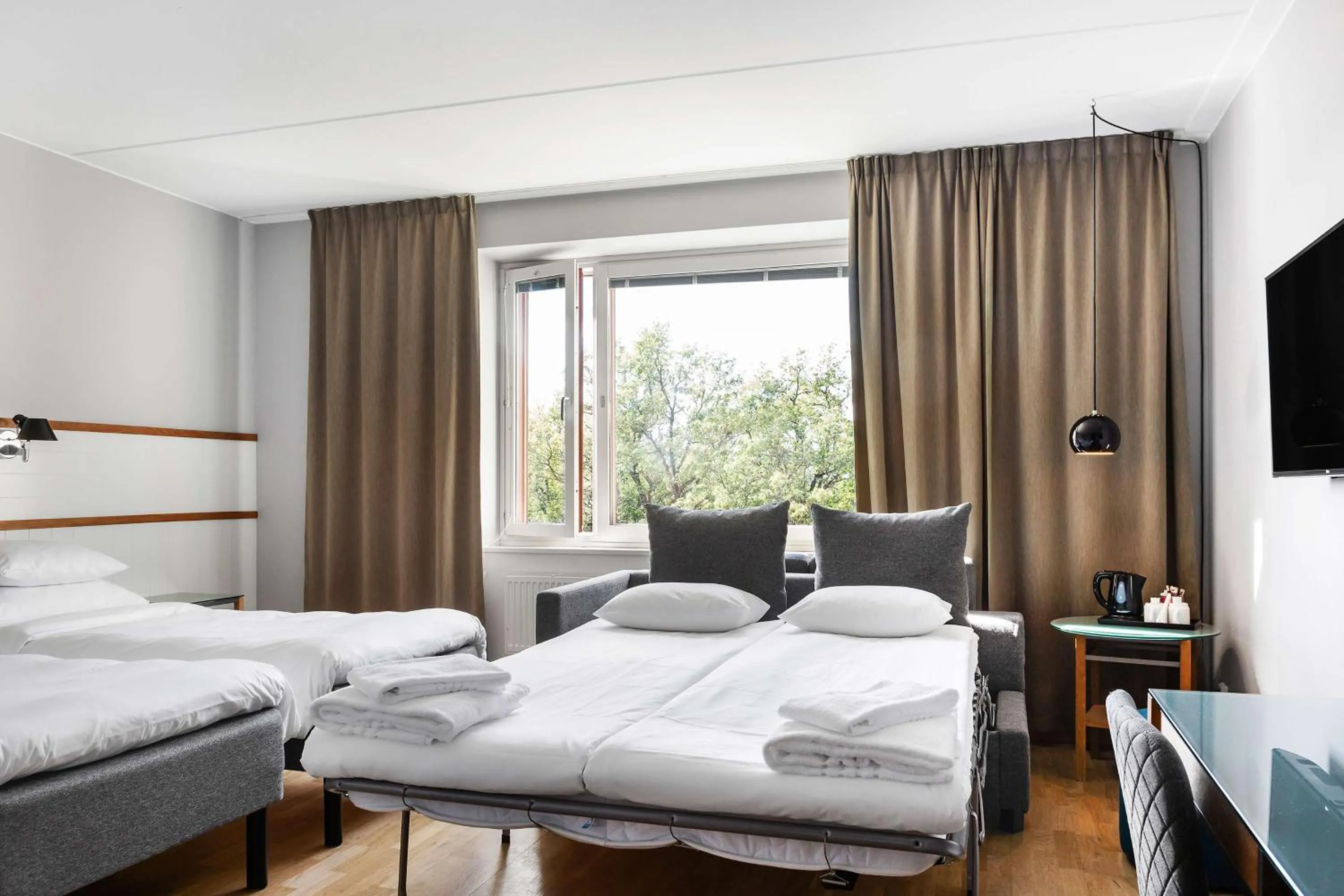 Bedroom, Bed in Park Inn by Radisson Solna