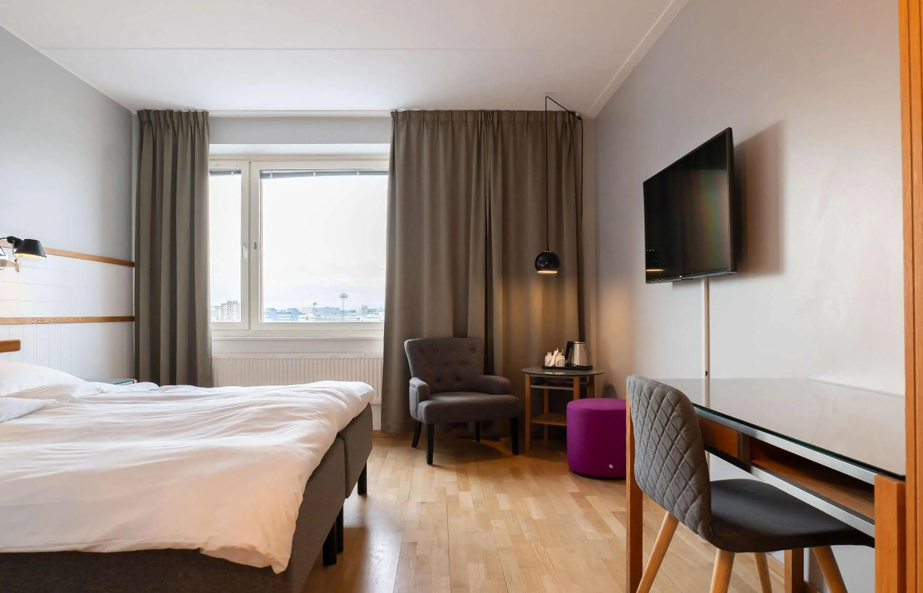 Bedroom, Bed in Park Inn by Radisson Solna