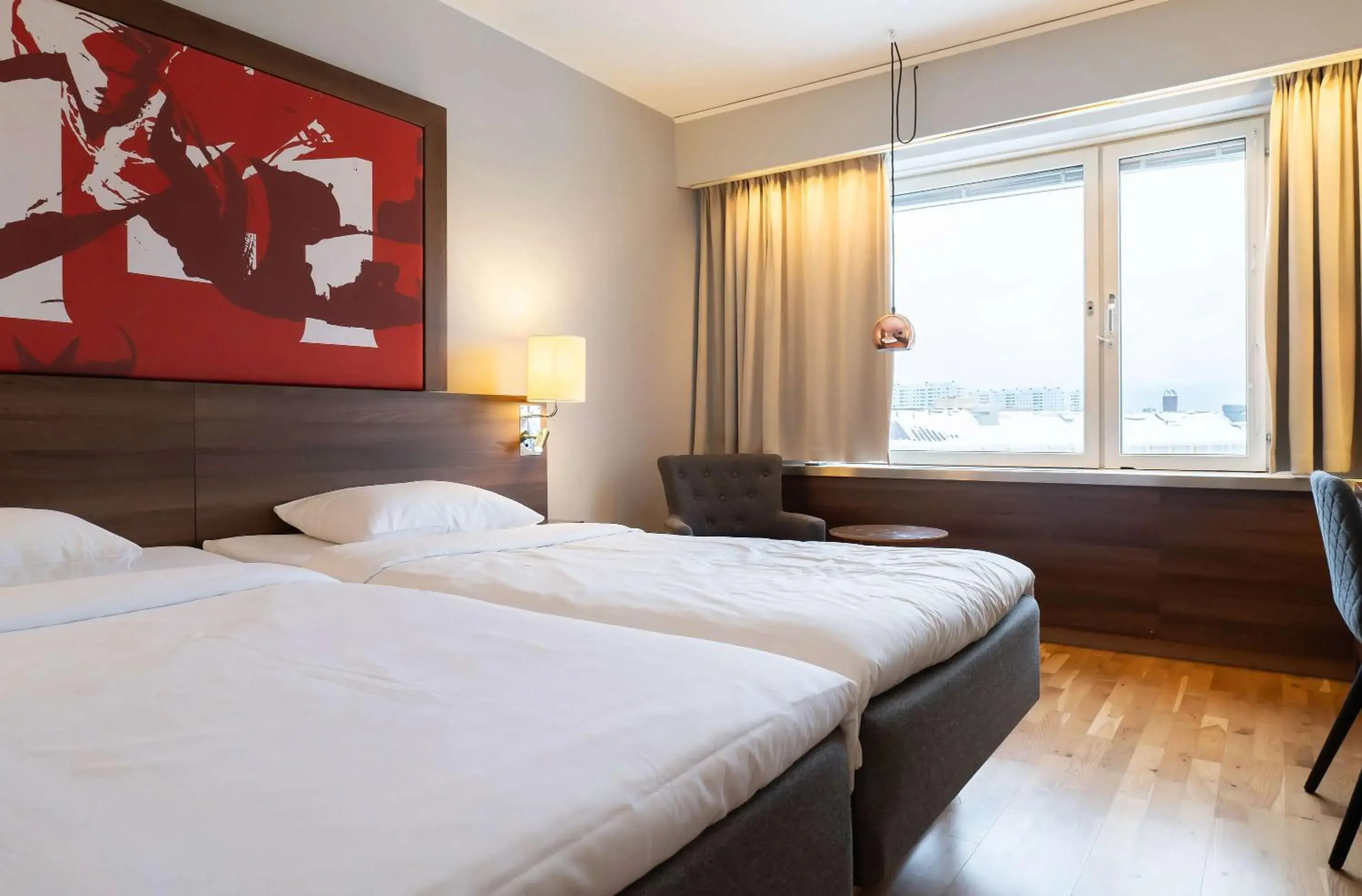 Standard Twin Room in Park Inn by Radisson Solna Standard Twin Room in Park Inn by Radisson Solna