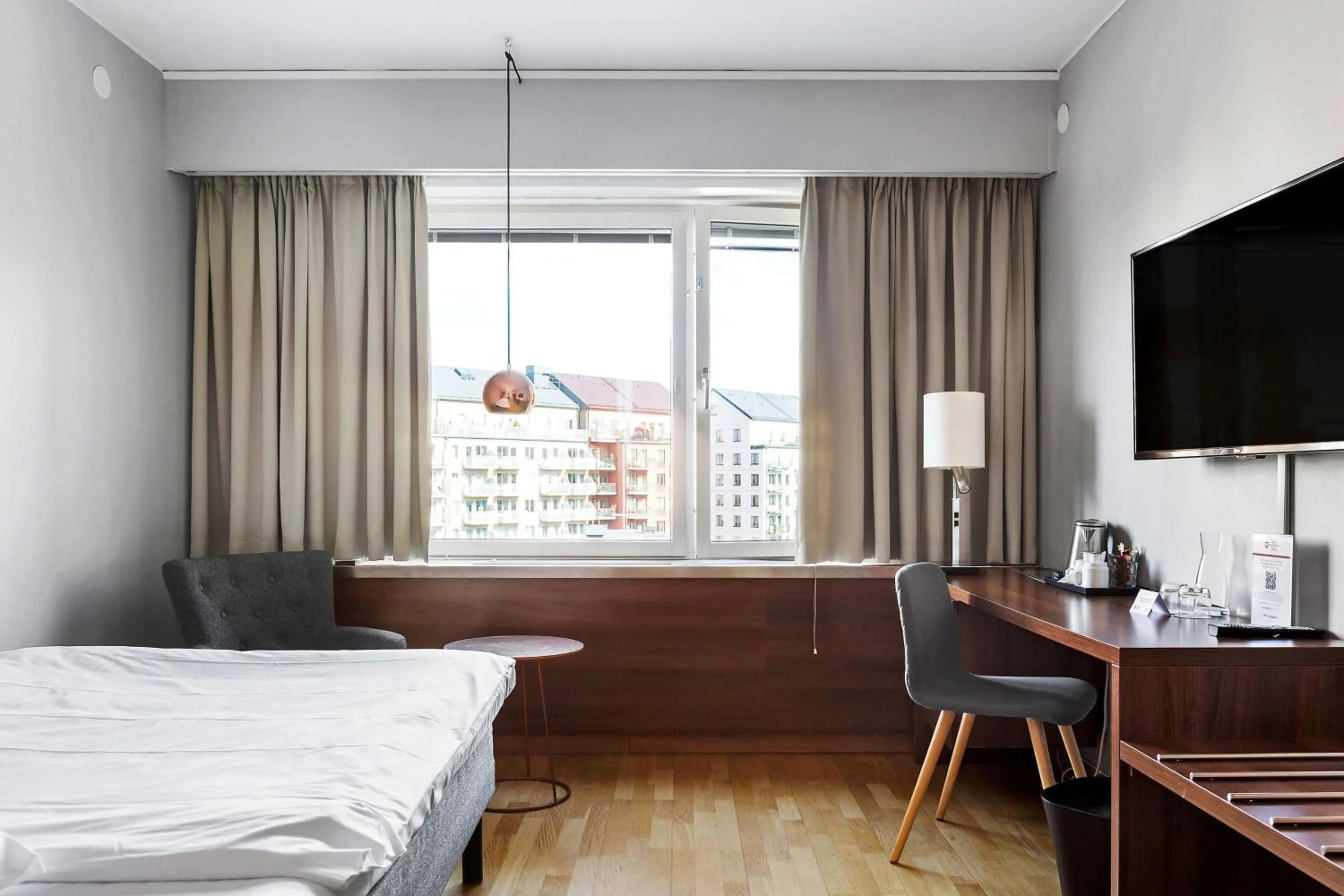 Bedroom, Bed in Park Inn by Radisson Solna