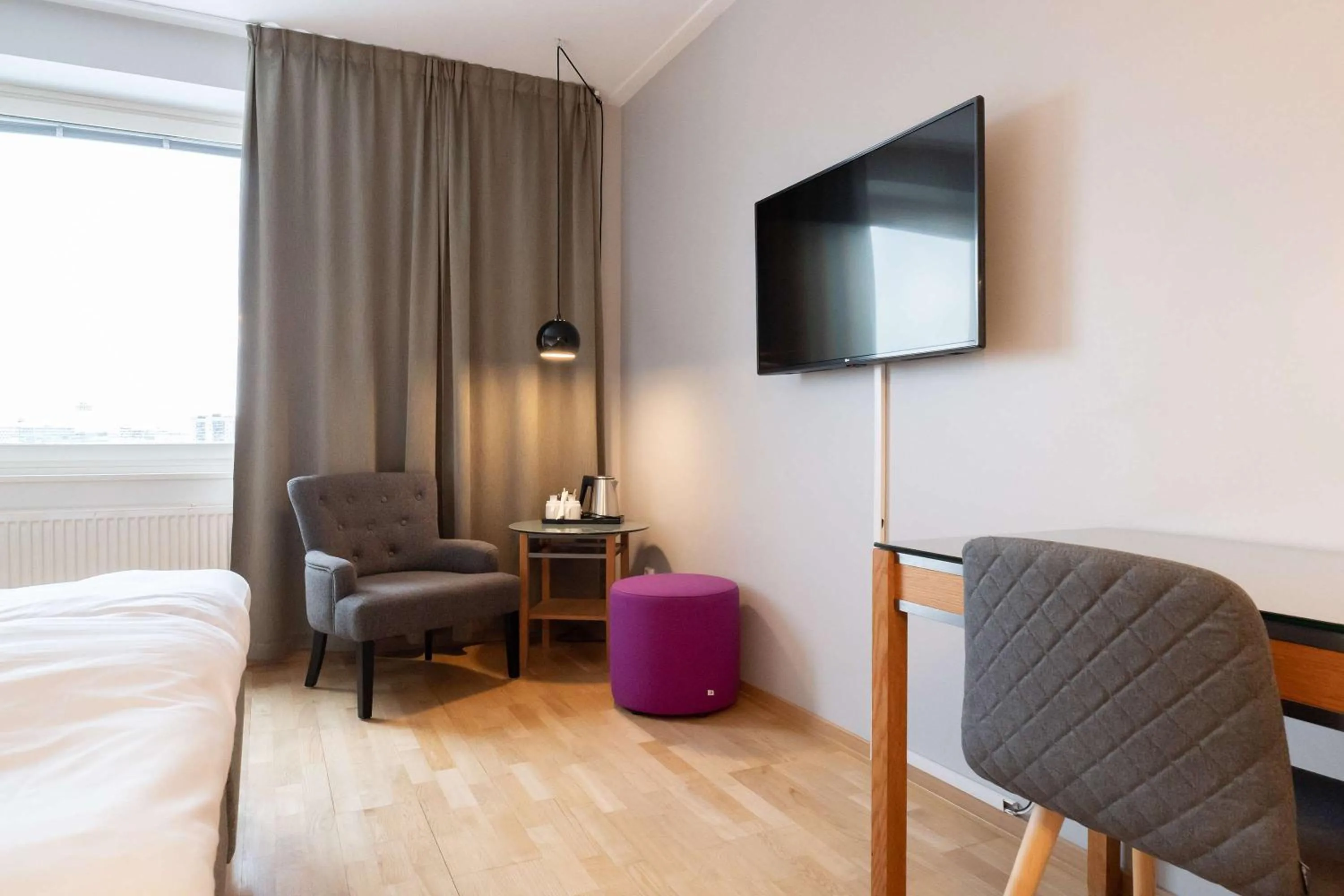 Bedroom, Bed in Park Inn by Radisson Solna