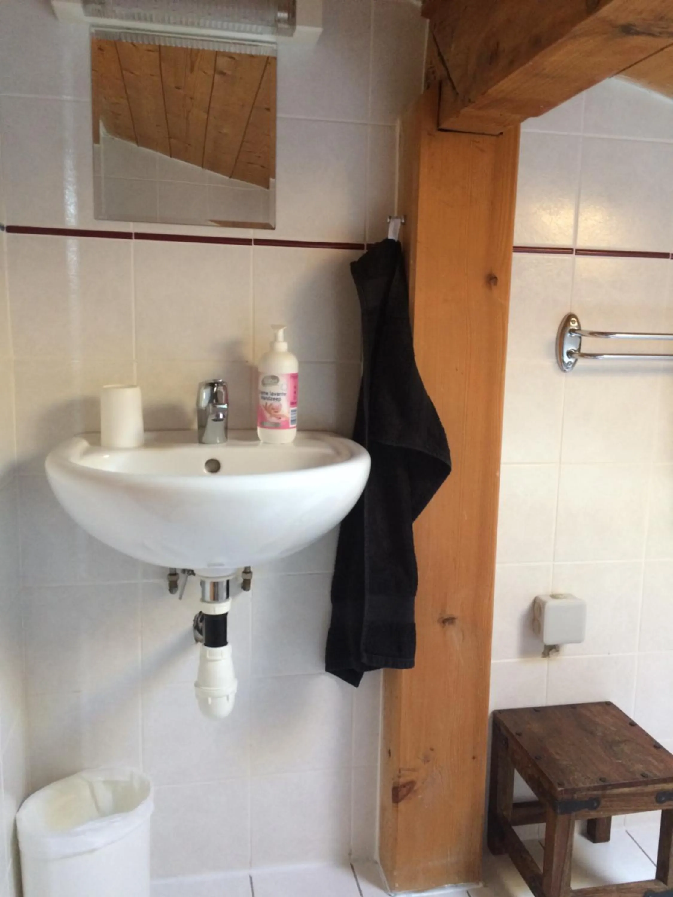 Bathroom in Central Hostel Chatel