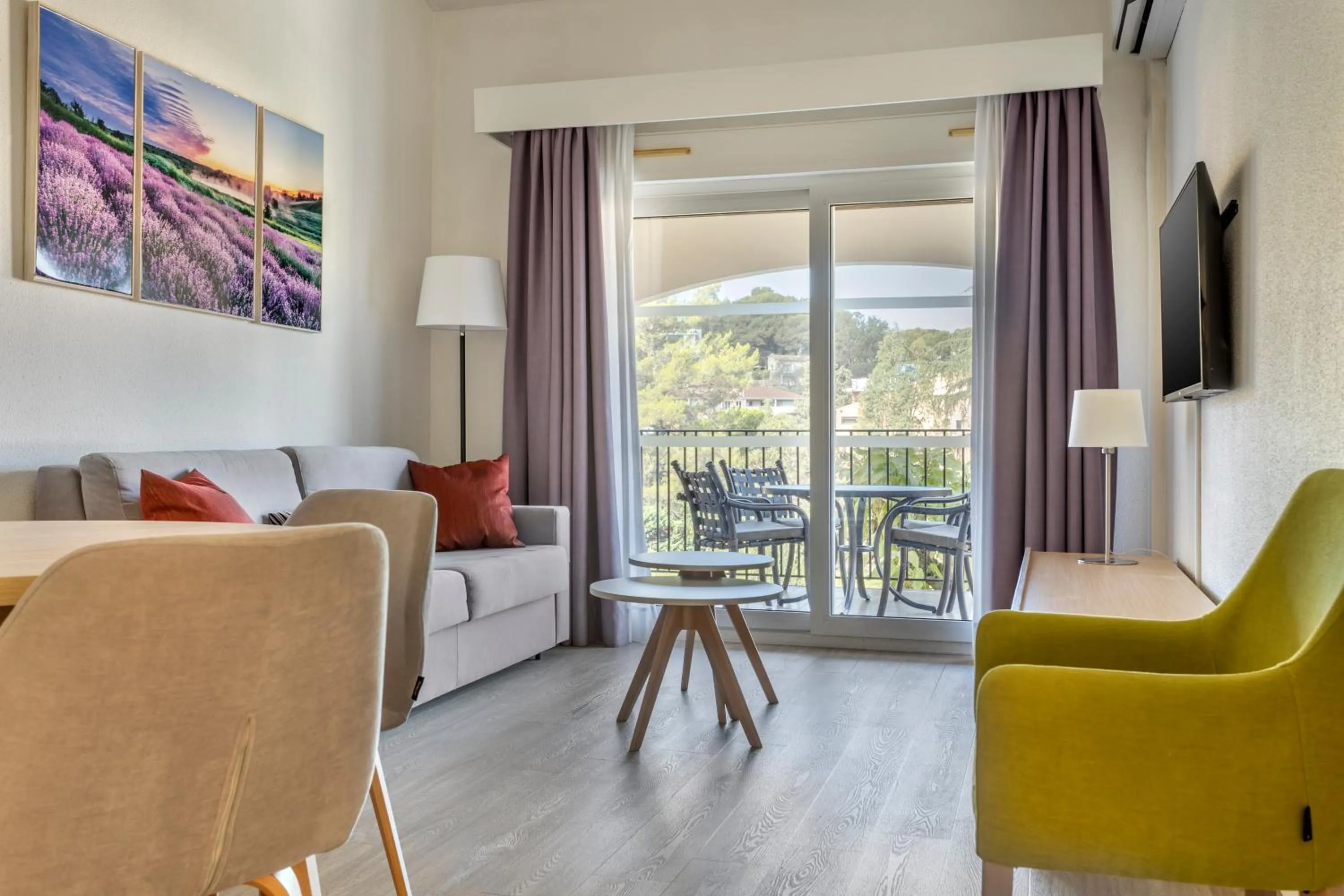 Living room in Le Club Mougins