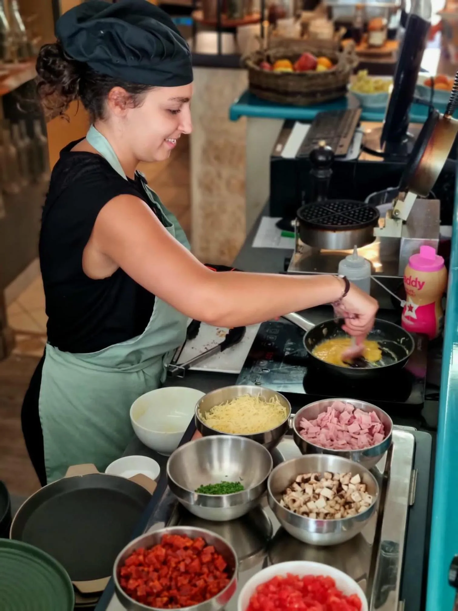 Breakfast in Le Belvédère Hotel et Bien être