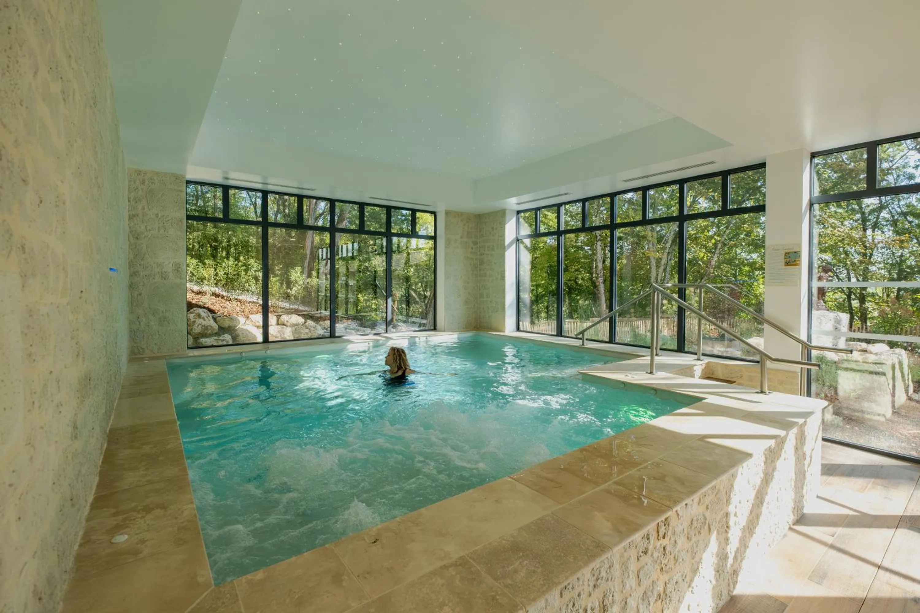 Spa and wellness centre/facilities in Le Belvédère Hotel et Bien être