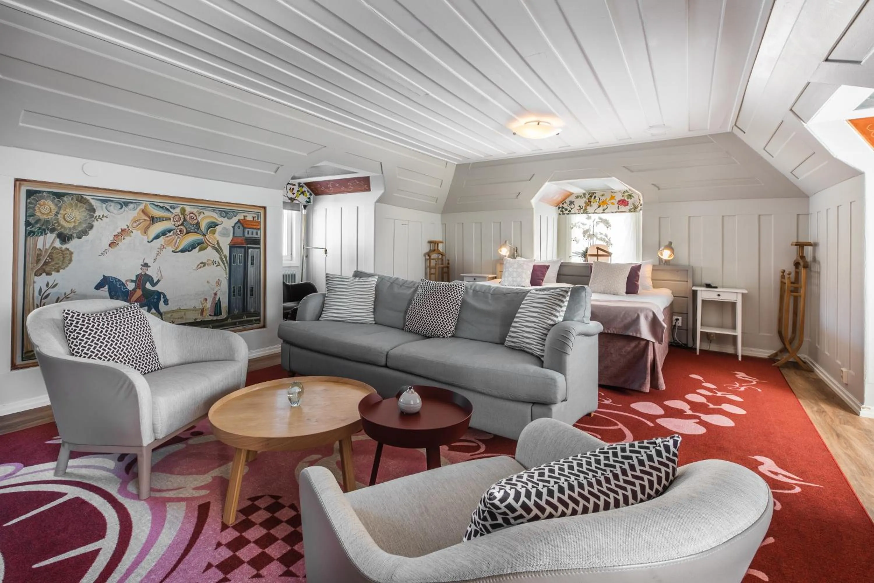 Seating area in Dalecarlia Hotel & Spa, BW Premier Collection