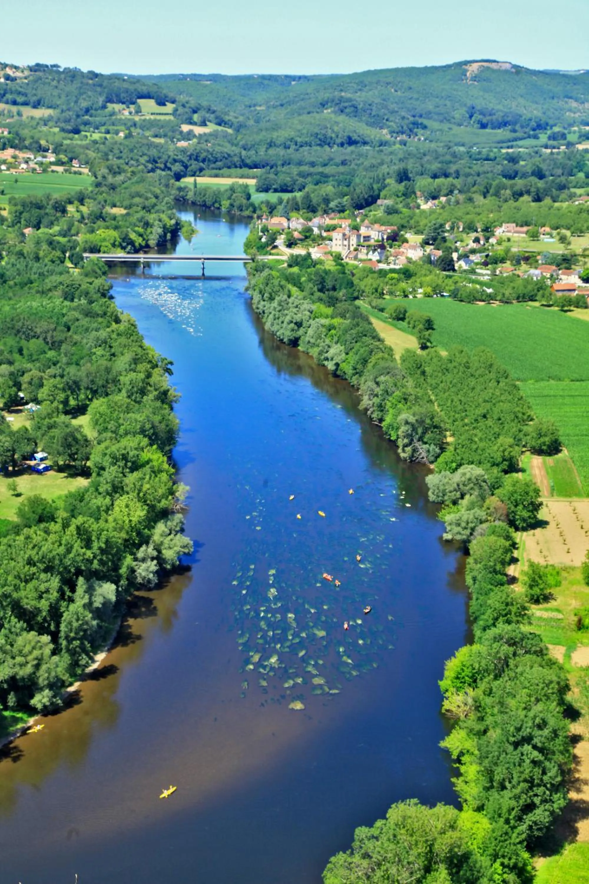 River view in Château Hôtel La Terrasse - Teritoria
