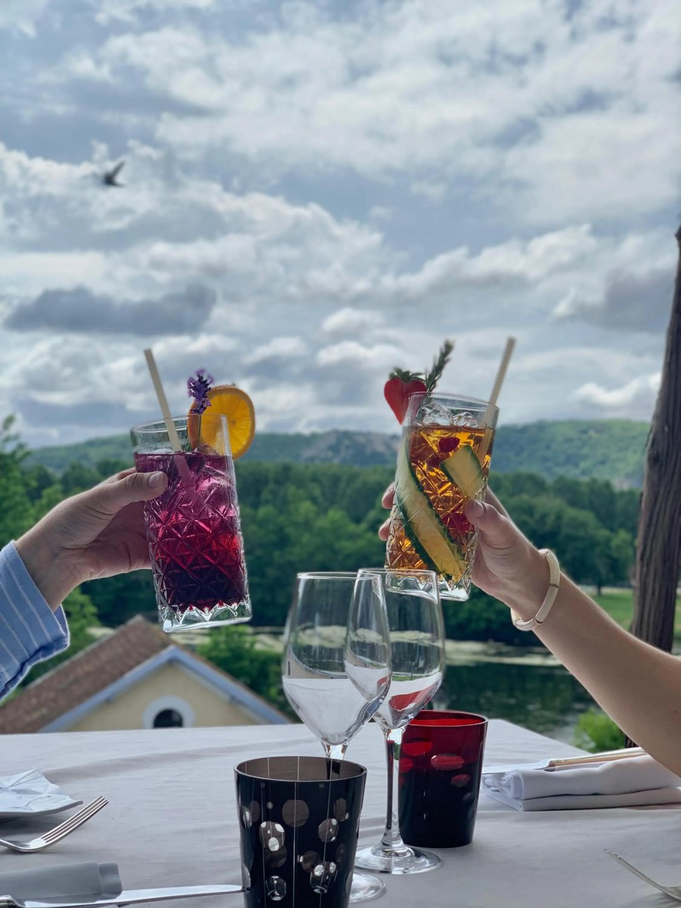 Restaurant/places to eat in Château Hôtel La Terrasse - Teritoria