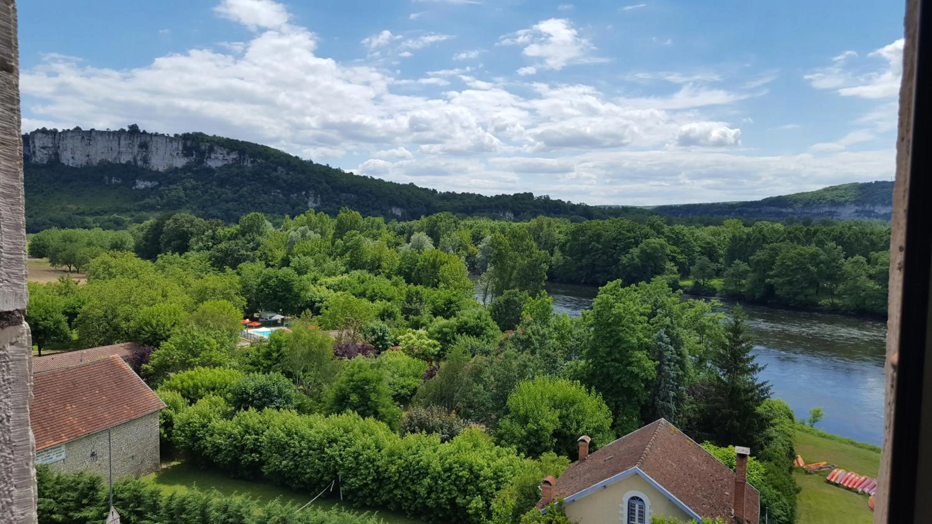 River view in Château Hôtel La Terrasse - Teritoria