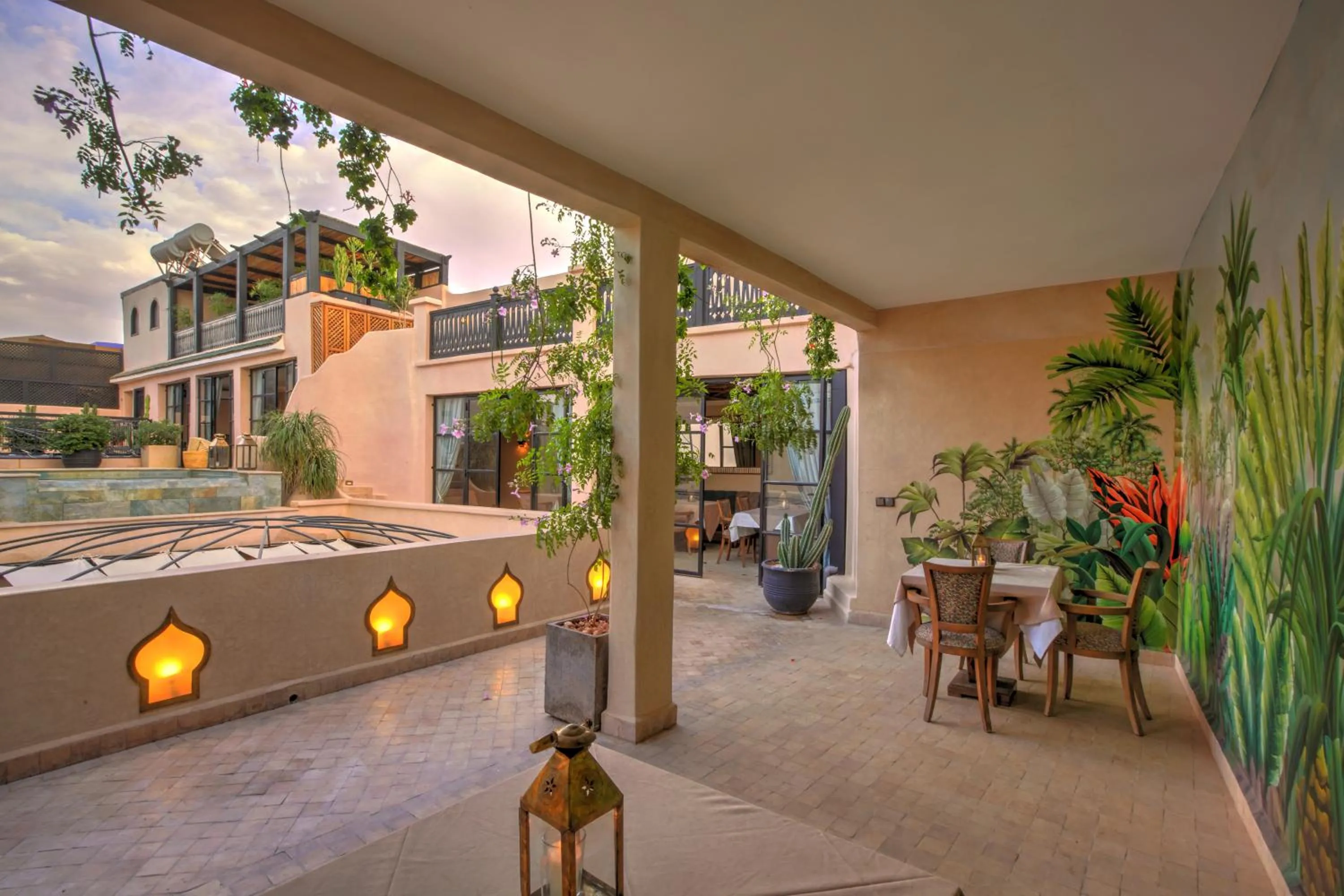 Patio in Riad Bijoux Marrakech