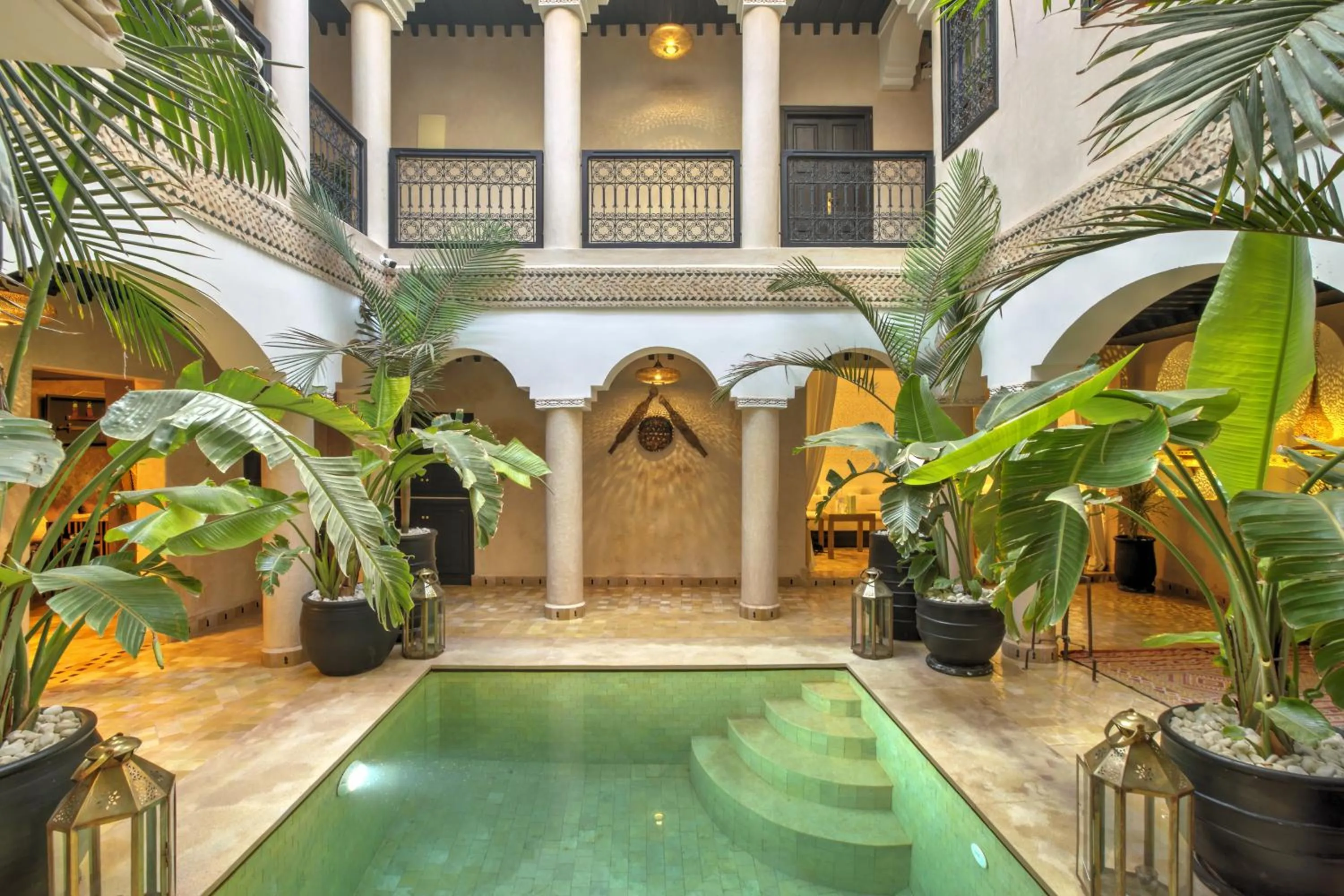 Patio in Riad Bijoux Marrakech