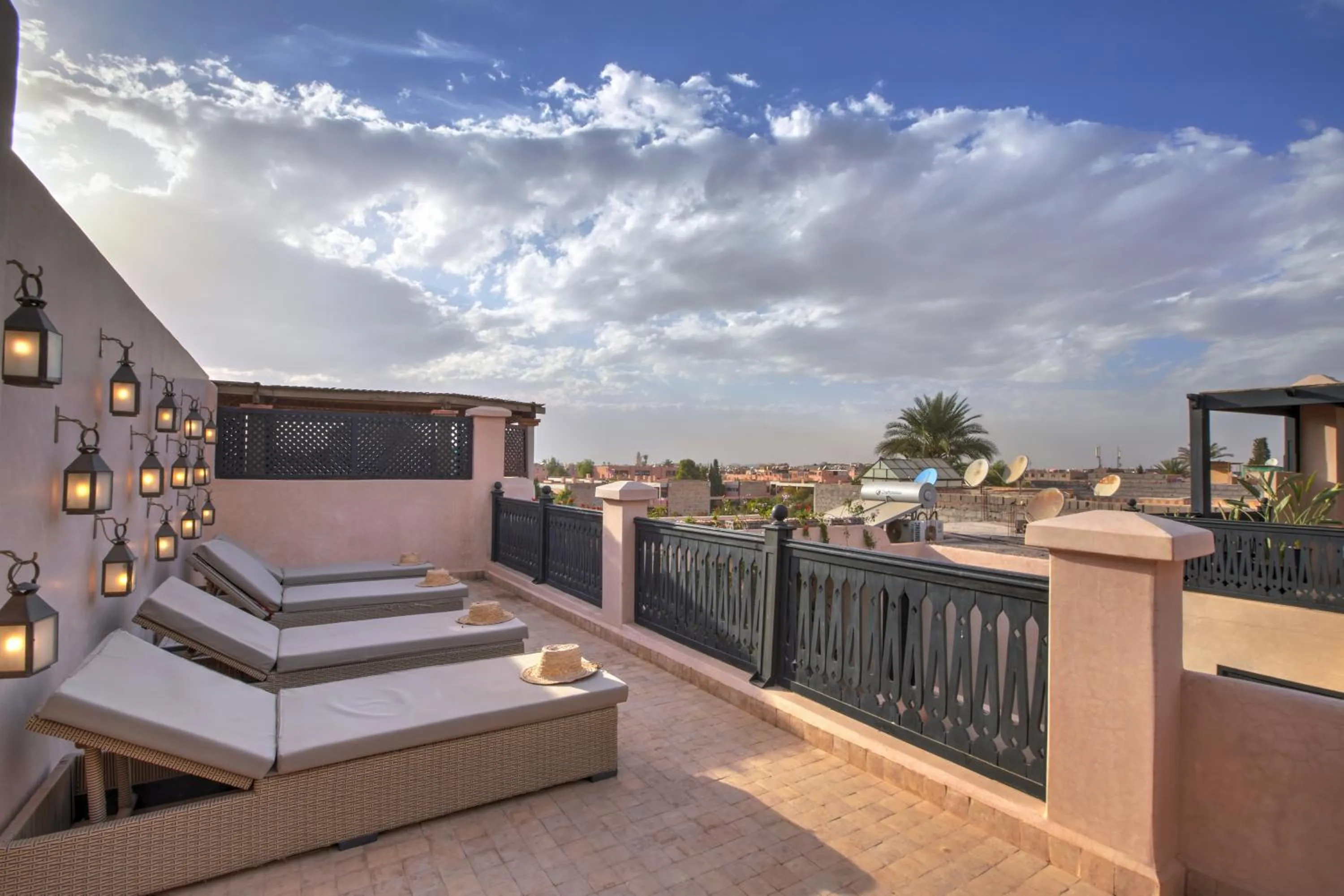 Patio in Riad Bijoux Marrakech