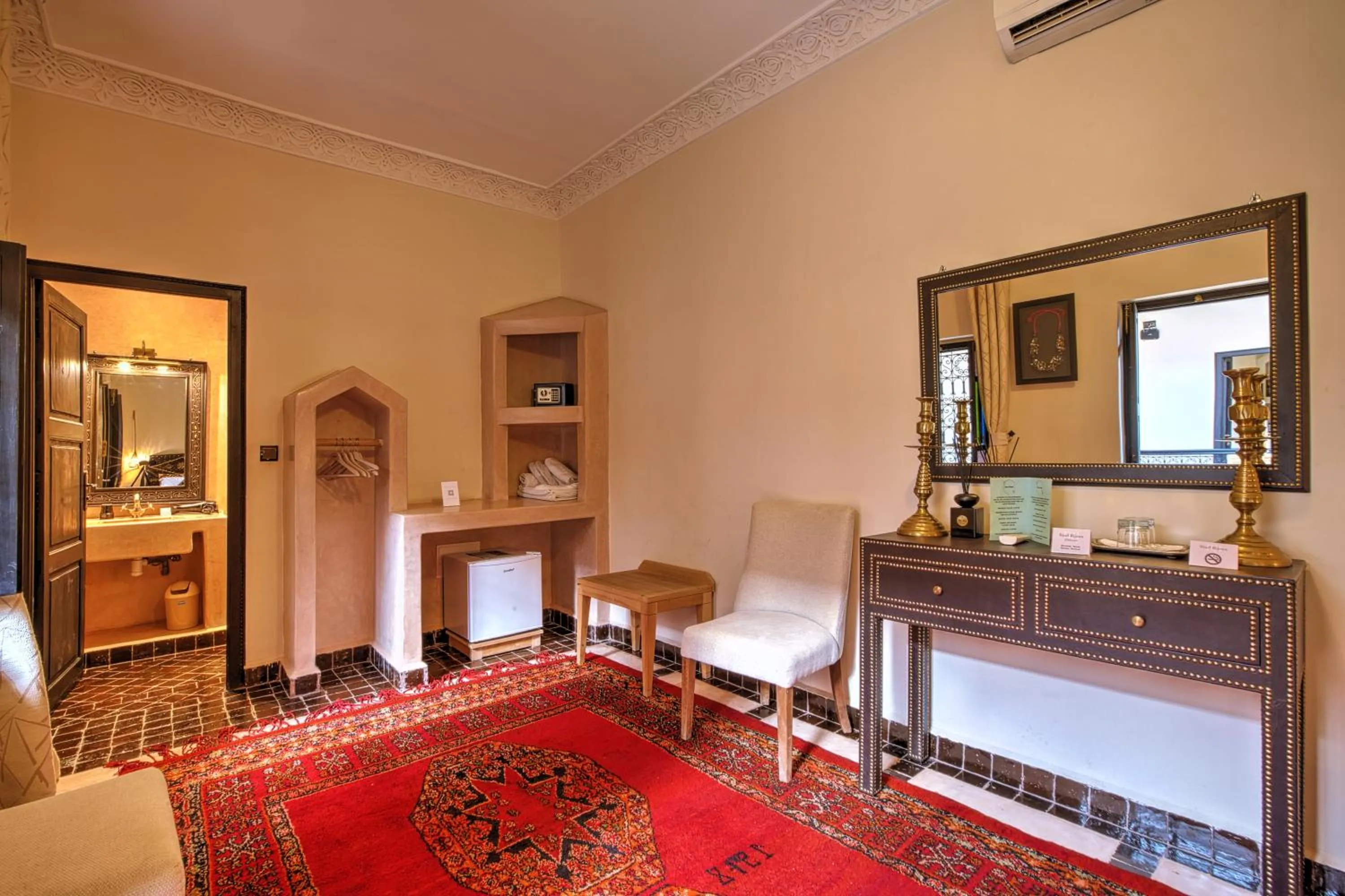 Living room in Riad Bijoux Marrakech