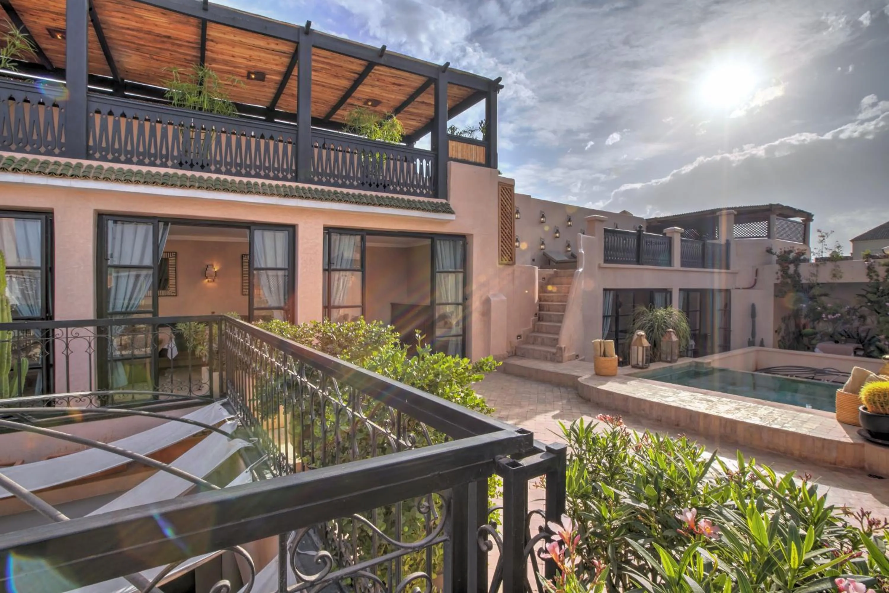 Property building in Riad Bijoux Marrakech