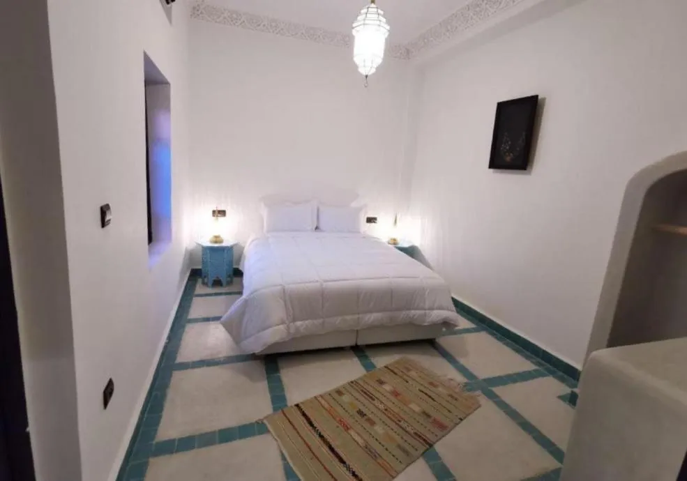 Photo of the whole room, Bed in Riad Bijoux Marrakech
