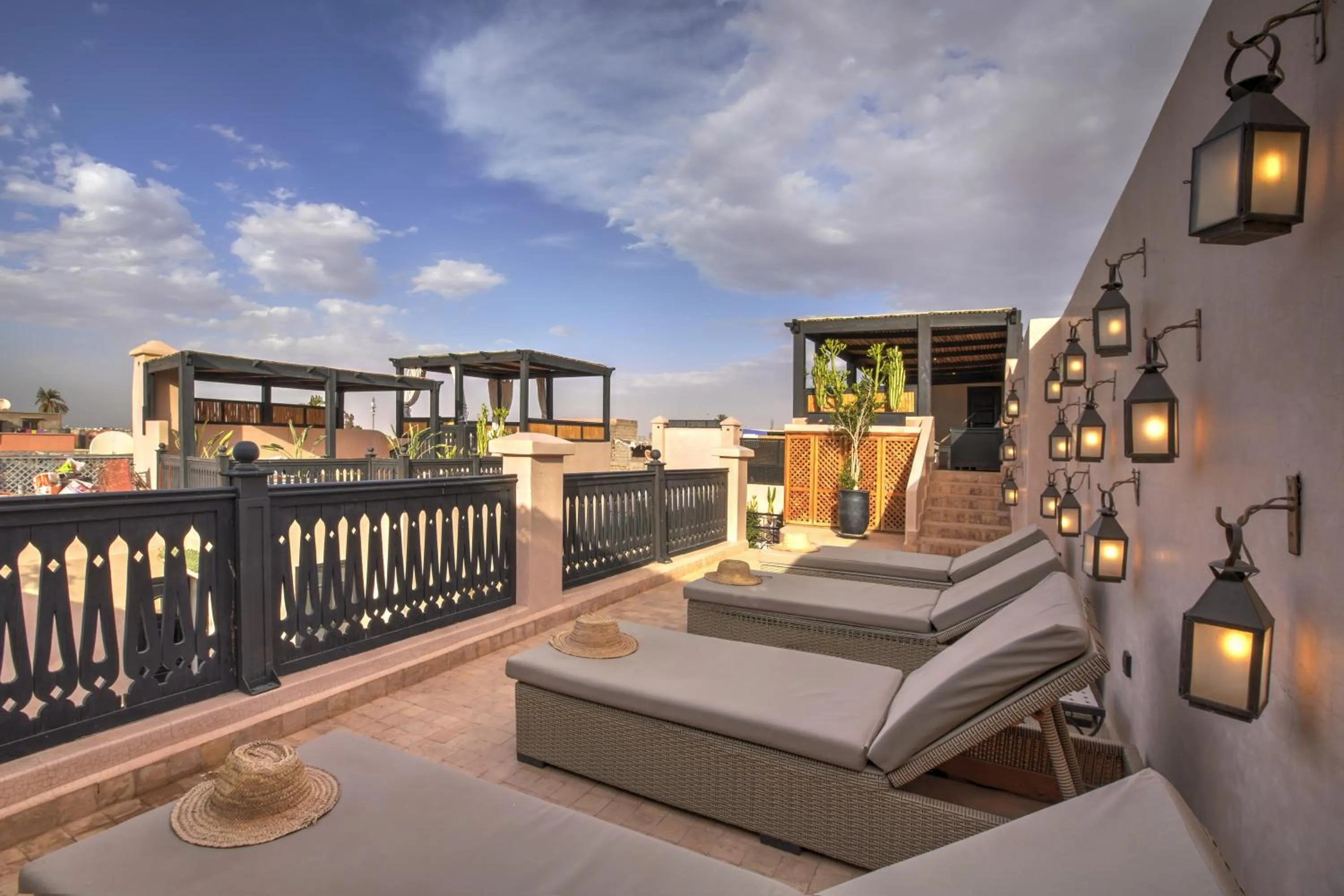 Patio in Riad Bijoux Marrakech