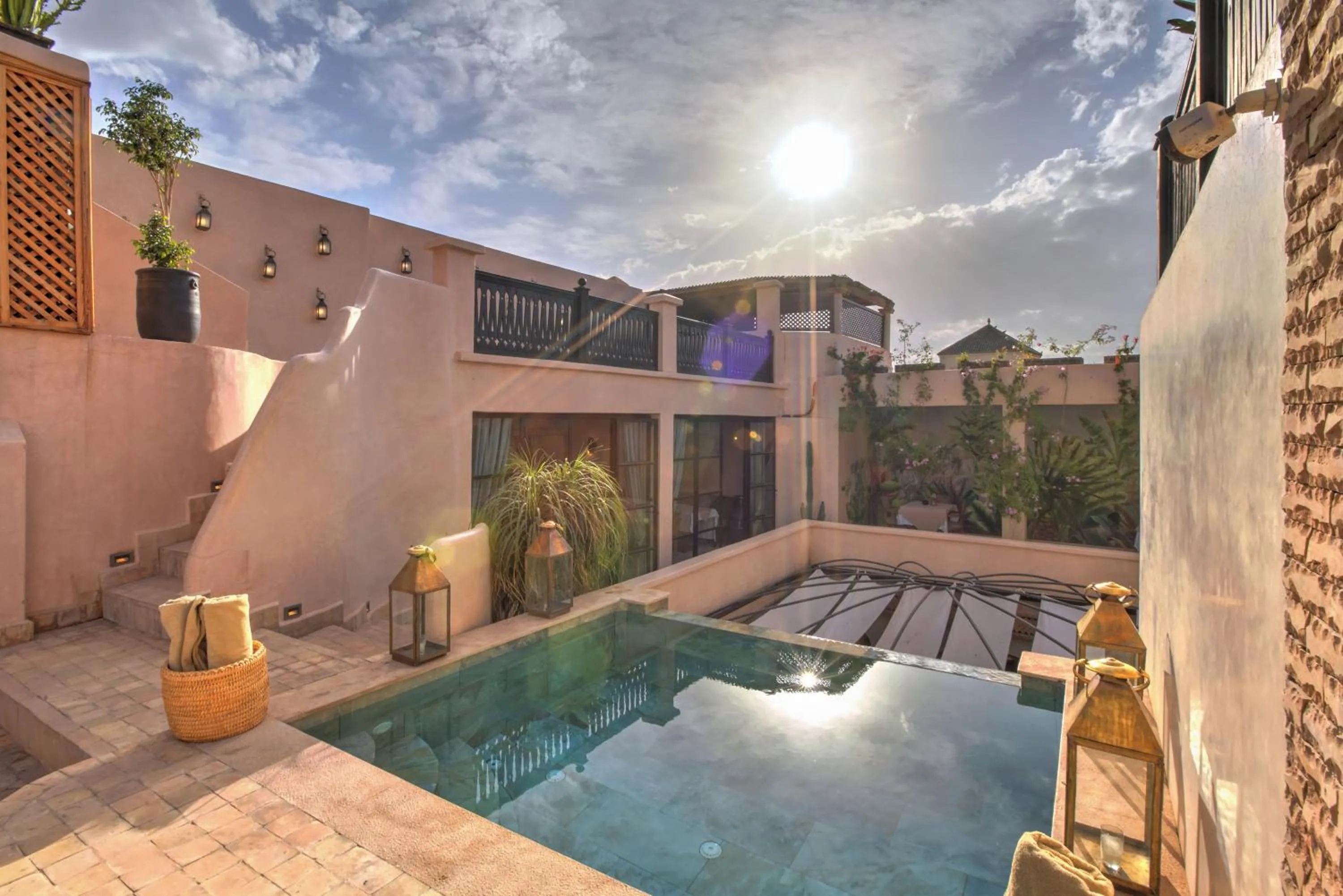 Property building in Riad Bijoux Marrakech